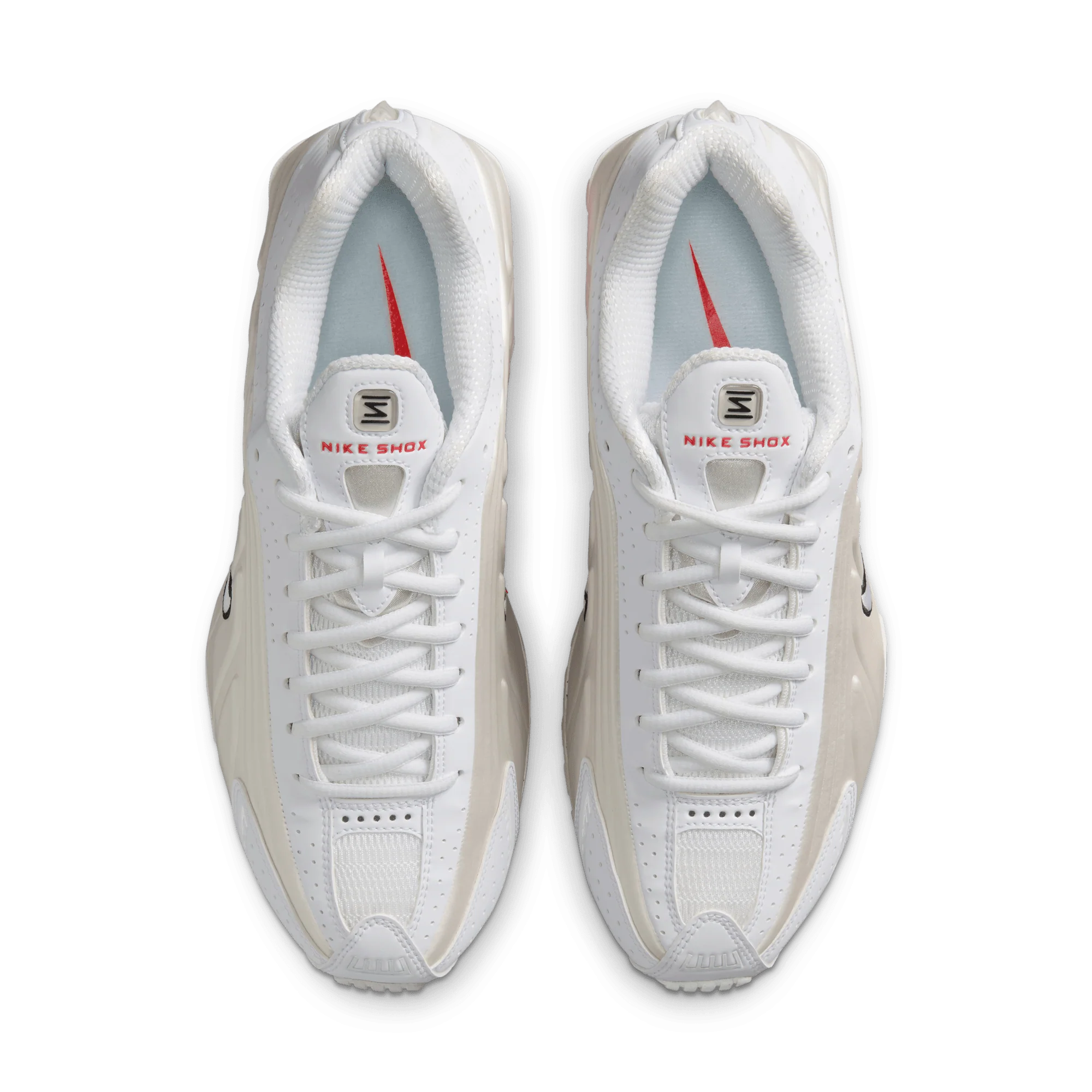 WMNS SHOX R4 - WHITE / PHANTOM / PICANTE RED - Image 3