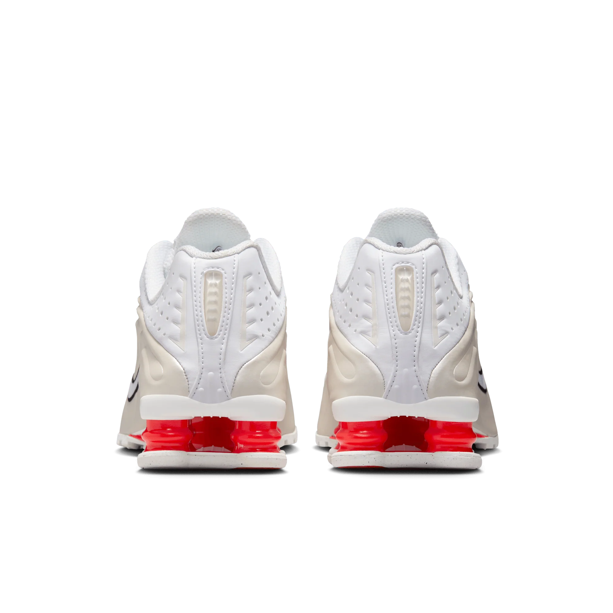WMNS SHOX R4 - WHITE / PHANTOM / PICANTE RED - Image 4