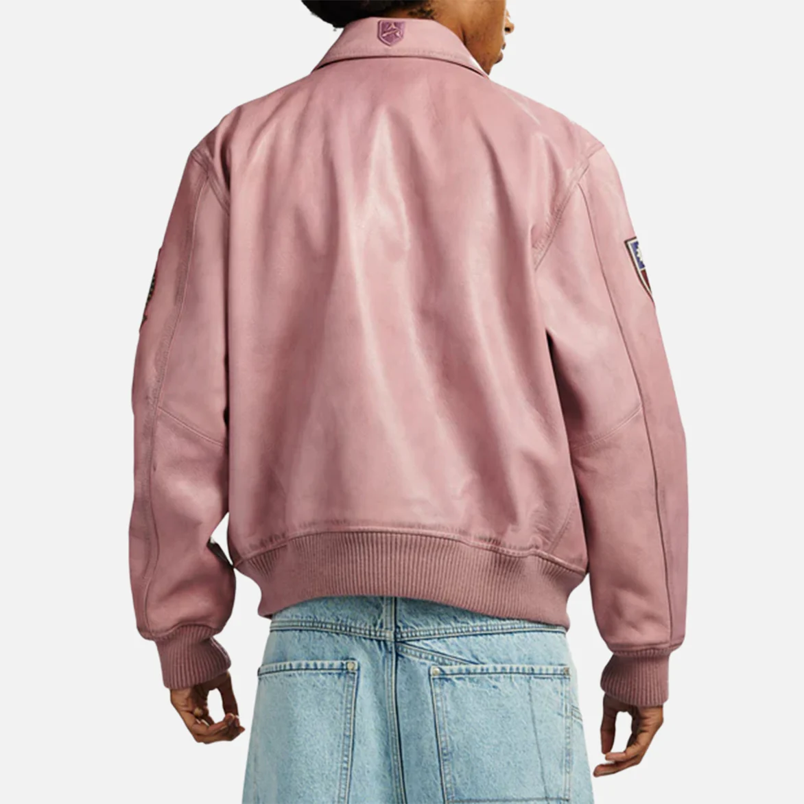 VINTAGE FLIGHT A2 JACKET - AURORA PINK - Image 4
