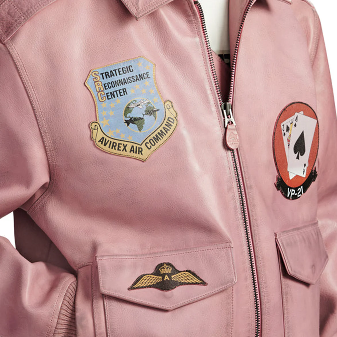 VINTAGE FLIGHT A2 JACKET - AURORA PINK - Image 5