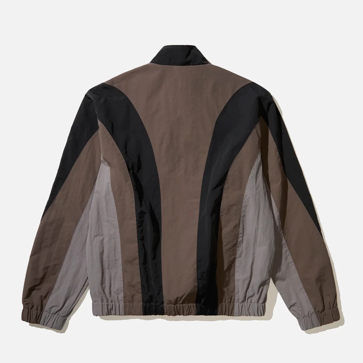 PUSHERMAN TRACK JACKET - BLACK / BROWN - Image 2