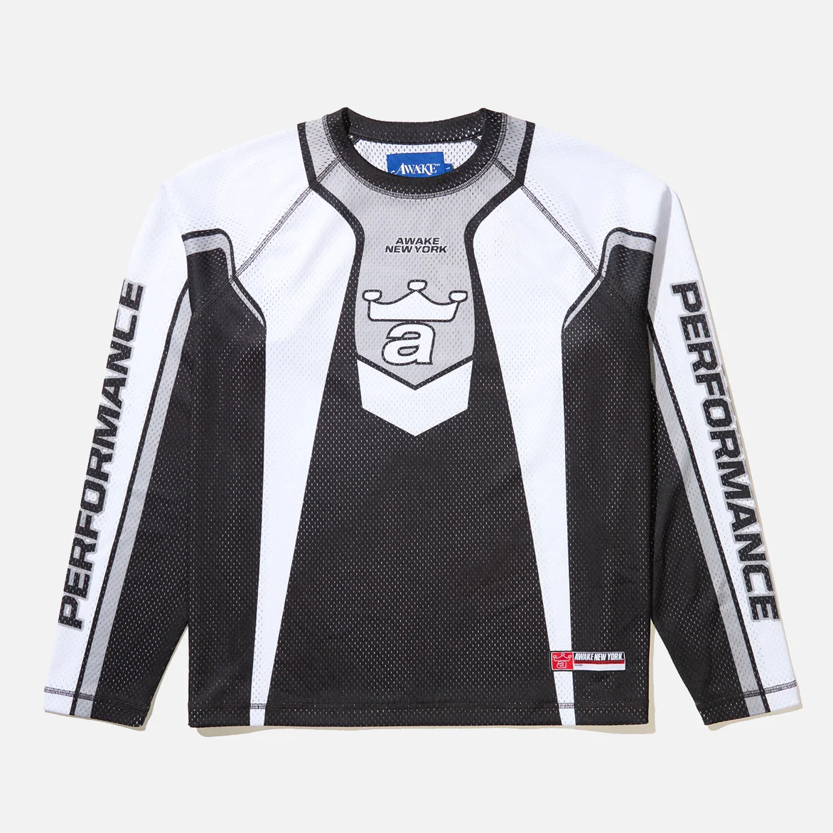 MESH RACER JERSEY - BLACK