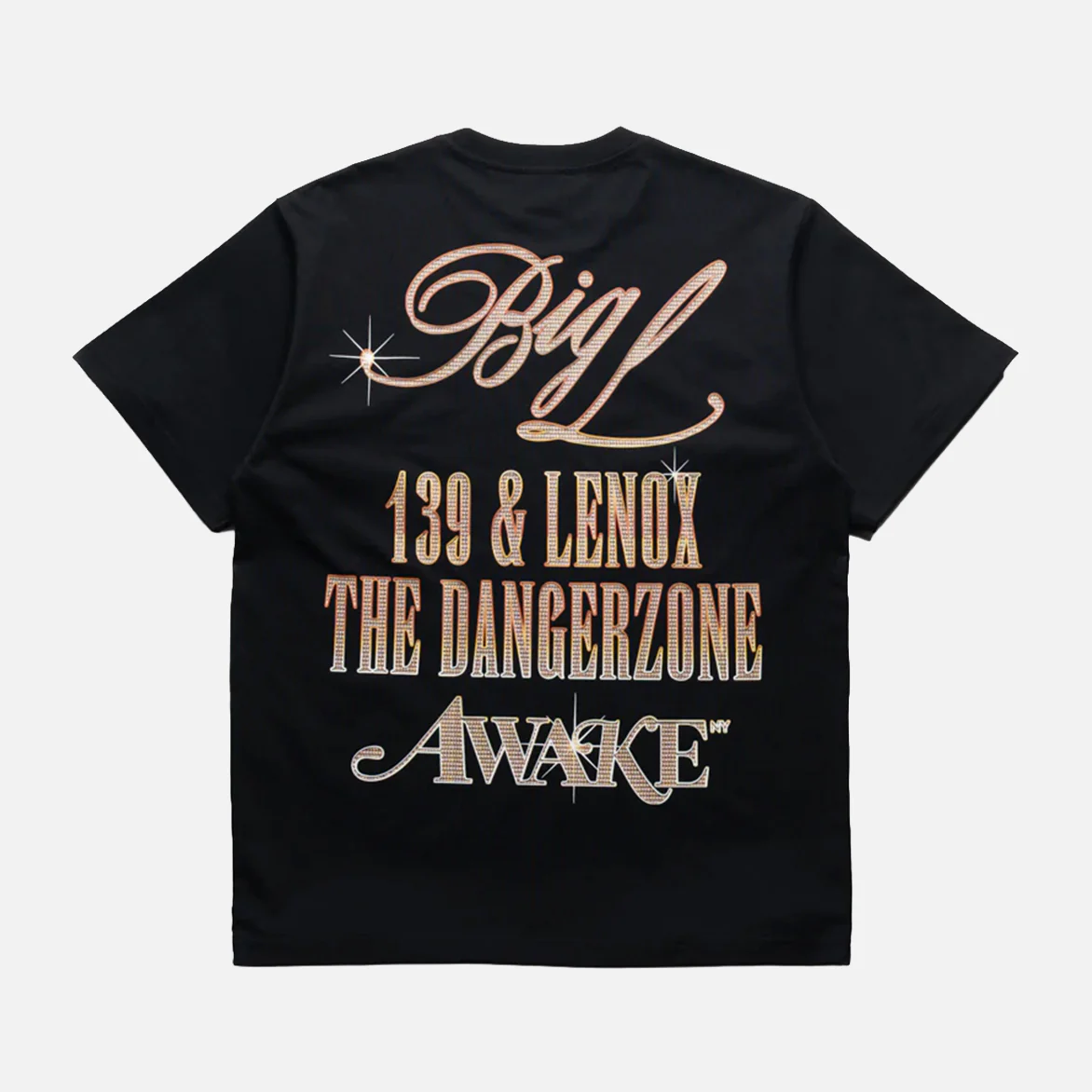 BIG L X AWAKE NY EBONICS TEE - BLACK - Image 2