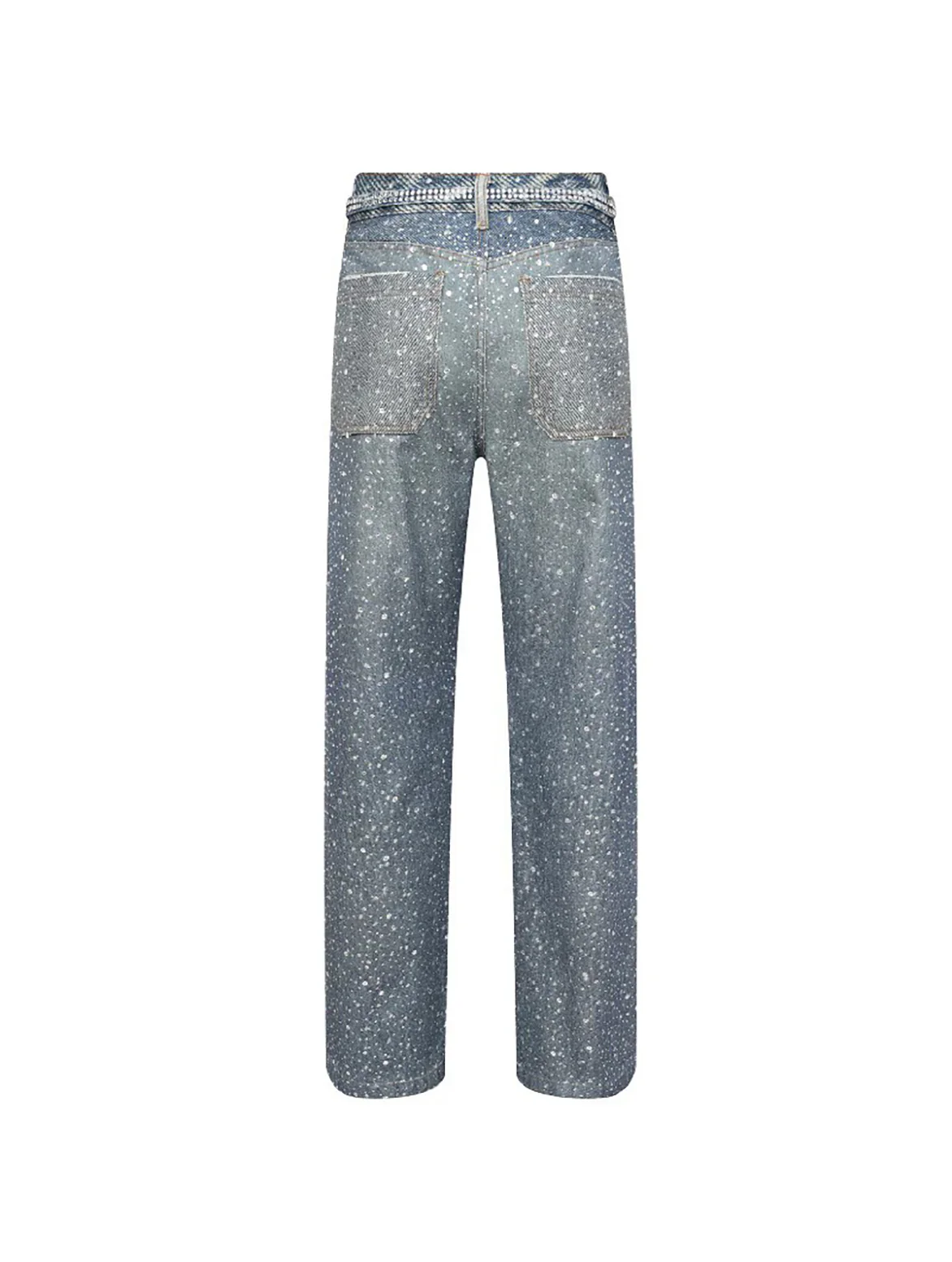 20K SWAROVSKI DIAMOND BORO DENIM - BLUE - Image 2