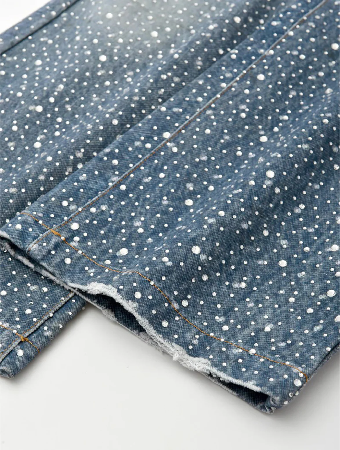 20K SWAROVSKI DIAMOND BORO DENIM - BLUE - Image 4