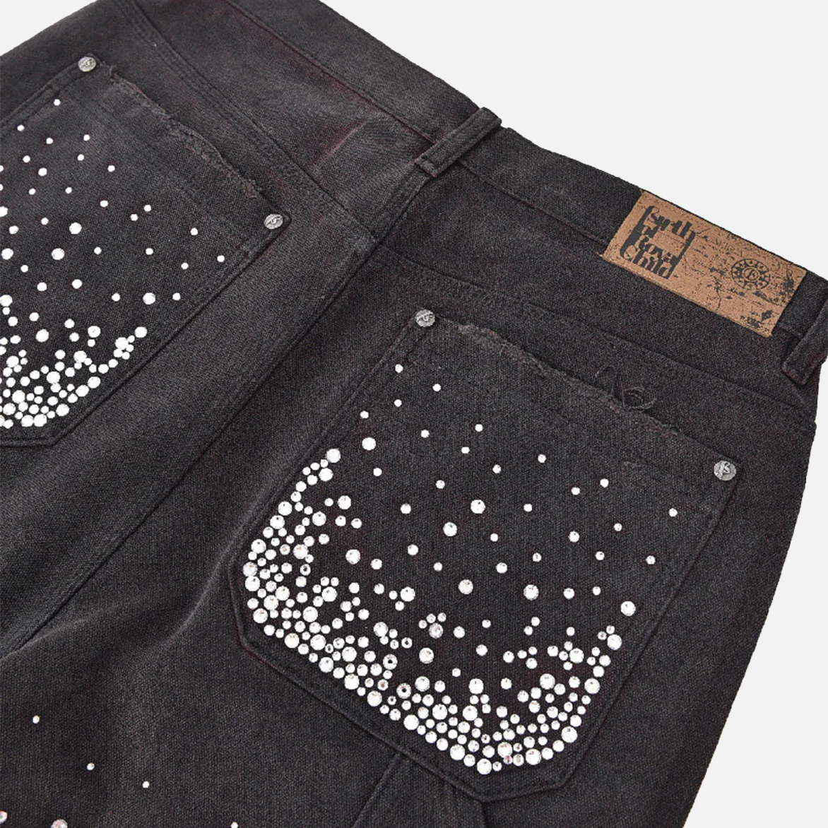 20K DIAMOND JORTS - BLACK - Image 4