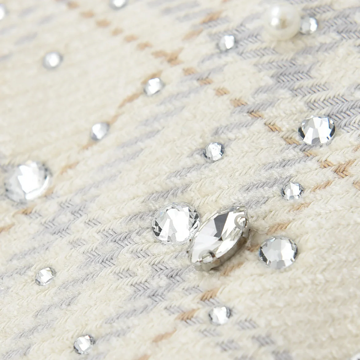 20K PEARL DIAMOND SHIRT - BEIGE - Image 4