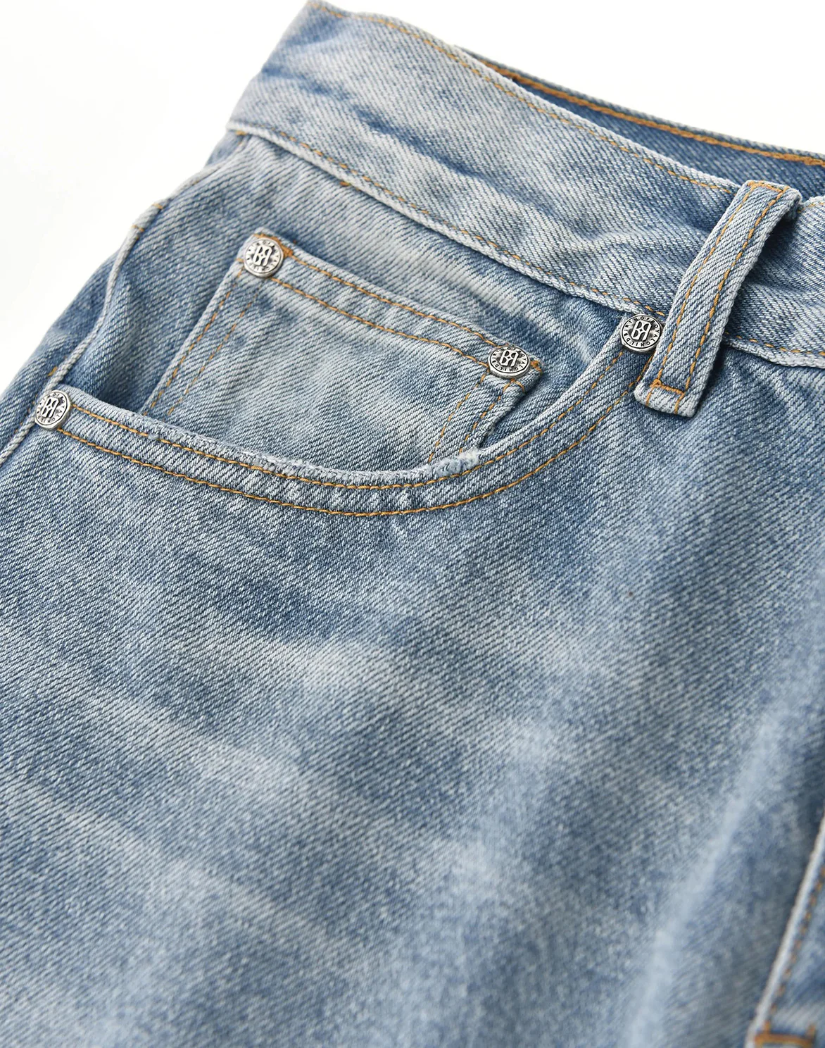 FIREWORK WASH DENIM - BLUE - Image 4