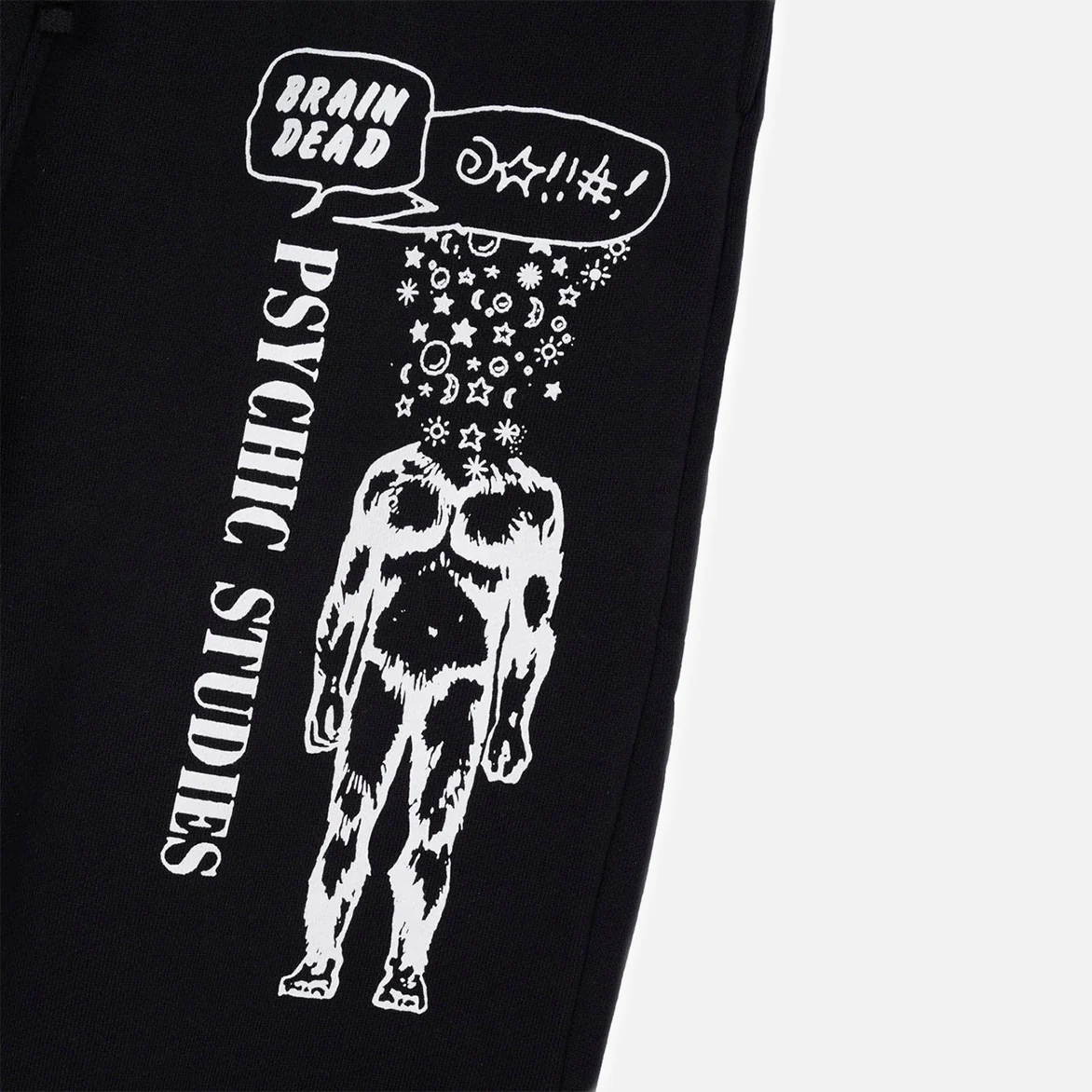 PSYCHIC STUDIES SWEATPANT - BLACK - Image 3