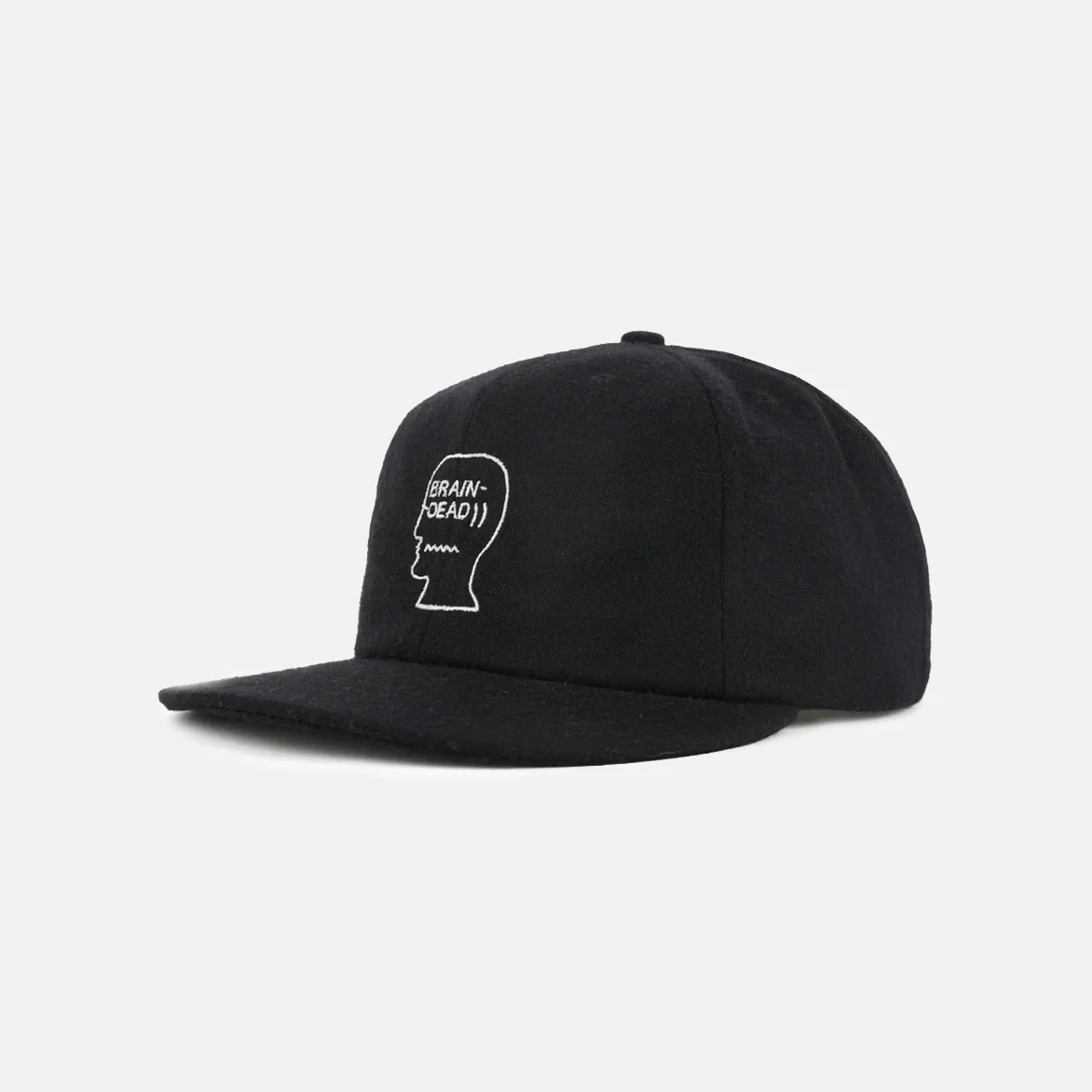 FLANNEL CLASSIC LOGOHEAD 6 PANEL - BLACK - Image 3