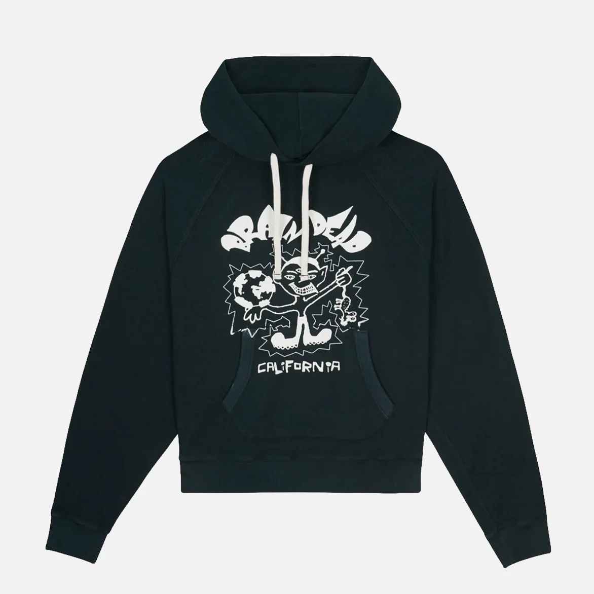GLOBAL SHOCK HOODIE - FOREST GREEN