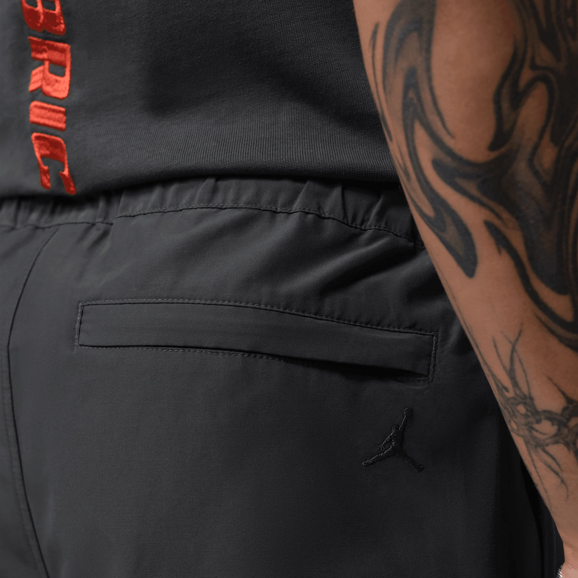 BIKE AIR X NIGEL SYLVESTER X JORDAN "BRICK AFTER BRICK" BIKE SHORTS - ANTHRACITE - Image 6