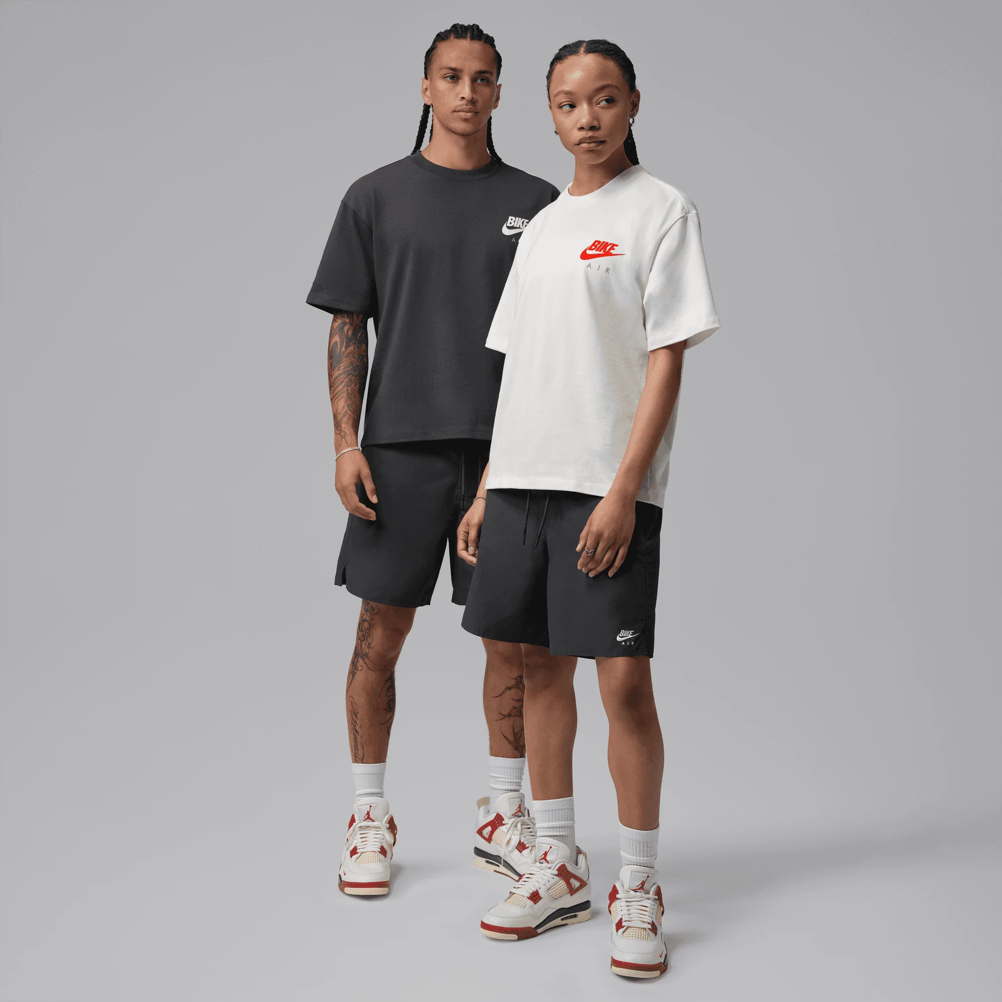 BIKE AIR X NIGEL SYLVESTER X JORDAN "BRICK AFTER BRICK" BIKE SHORTS - ANTHRACITE - Image 8