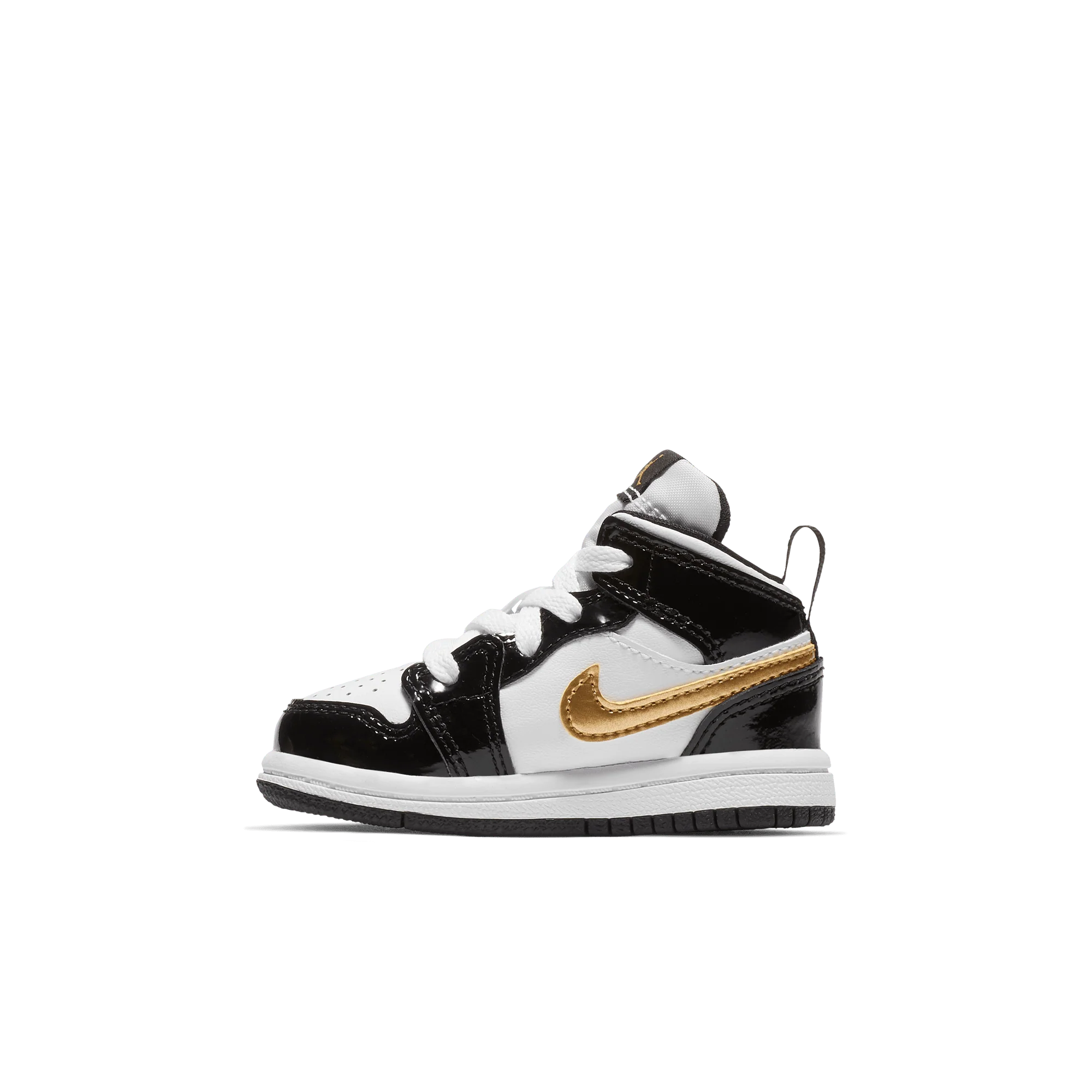 AIR JORDAN 1 MID SE (TD) "BLACK / GOLD" - Image 5