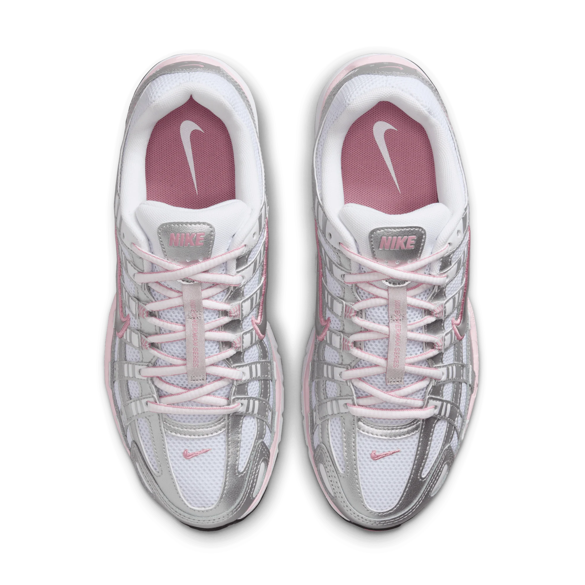 WMNS P-6000 - WHITE / METALLIC SILVER / ELEMENTAL PINK - Image 5