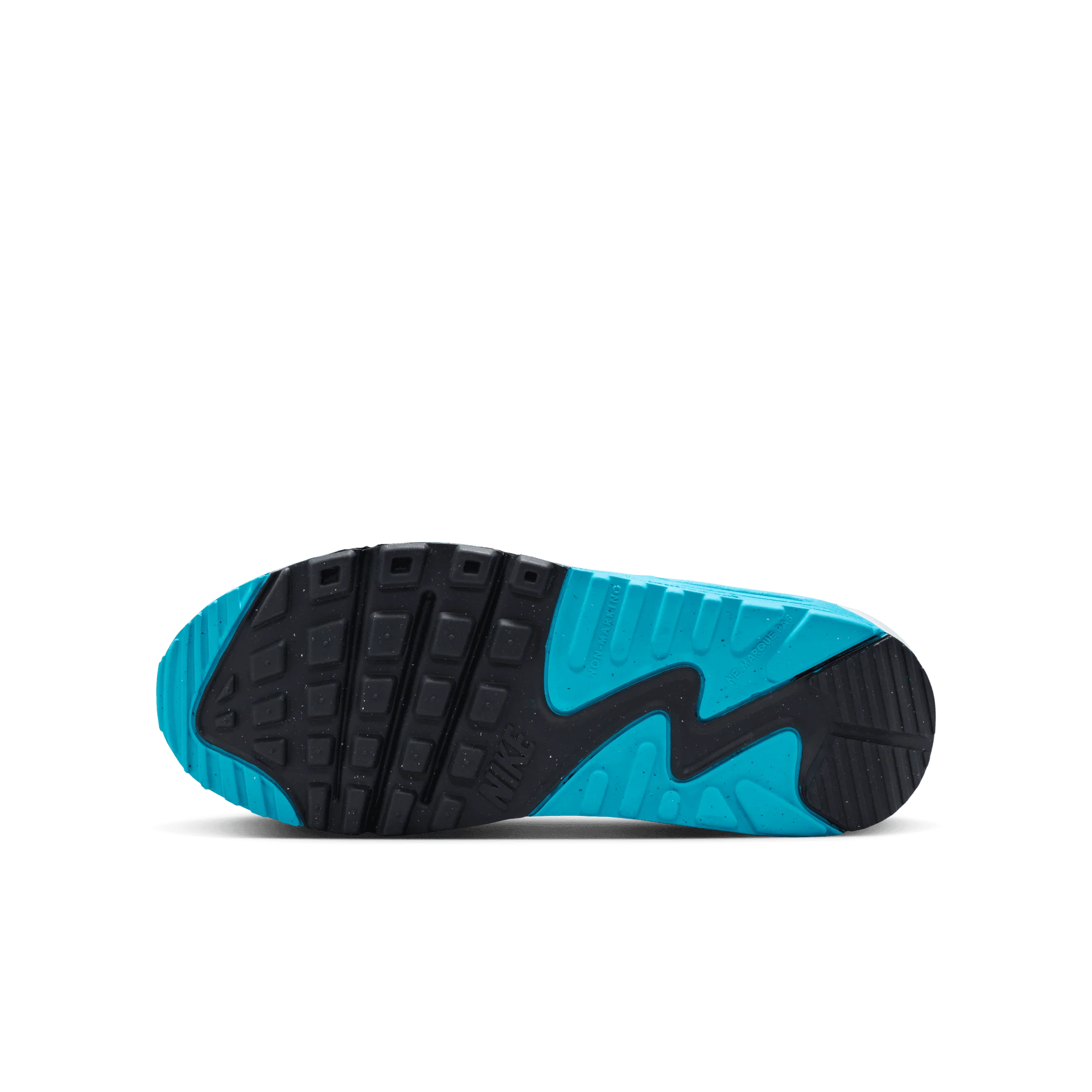 AIR MAX 90 LTR (GS) - PLATINUM TINT / BLUE LIGHTNING - Image 6