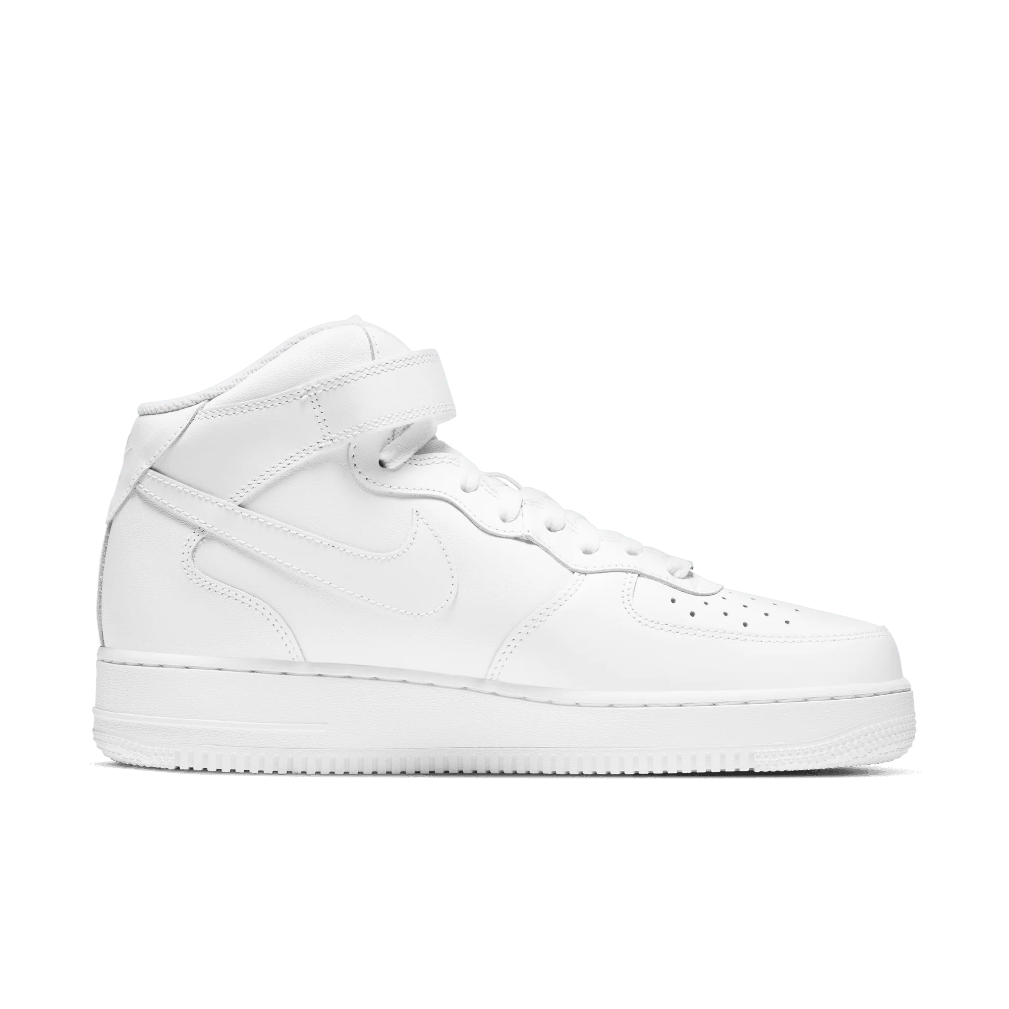 AIR FORCE MID `07 - WHITE / WHITE - Image 2