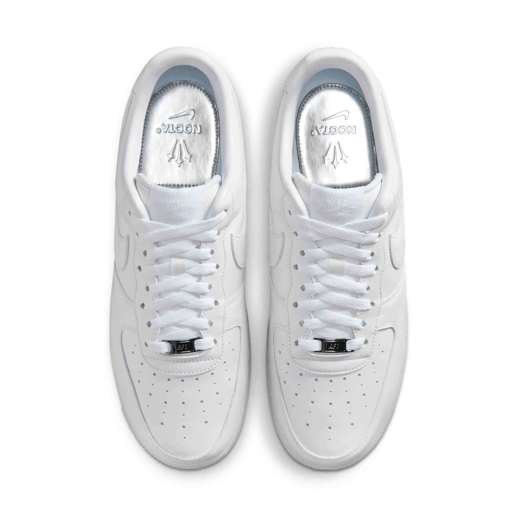 NOCTA X NIKE AIR FORCE 1 LOW "CERTIFIED LOVER BOY" - WHITE / COBALT TINT - Image 5