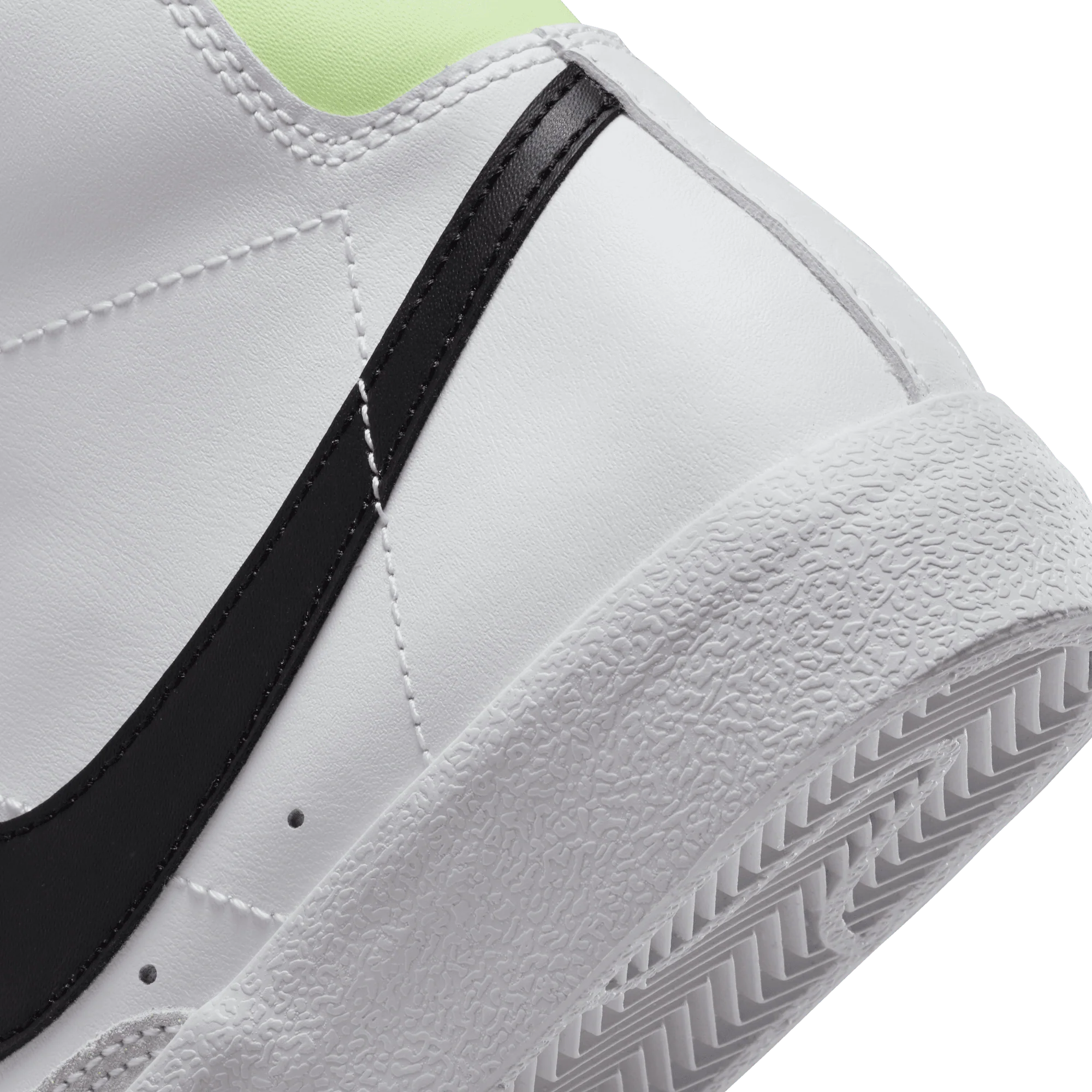 BLAZER MID `77 (GS) - WHITE / BARELY VOLT - Image 11