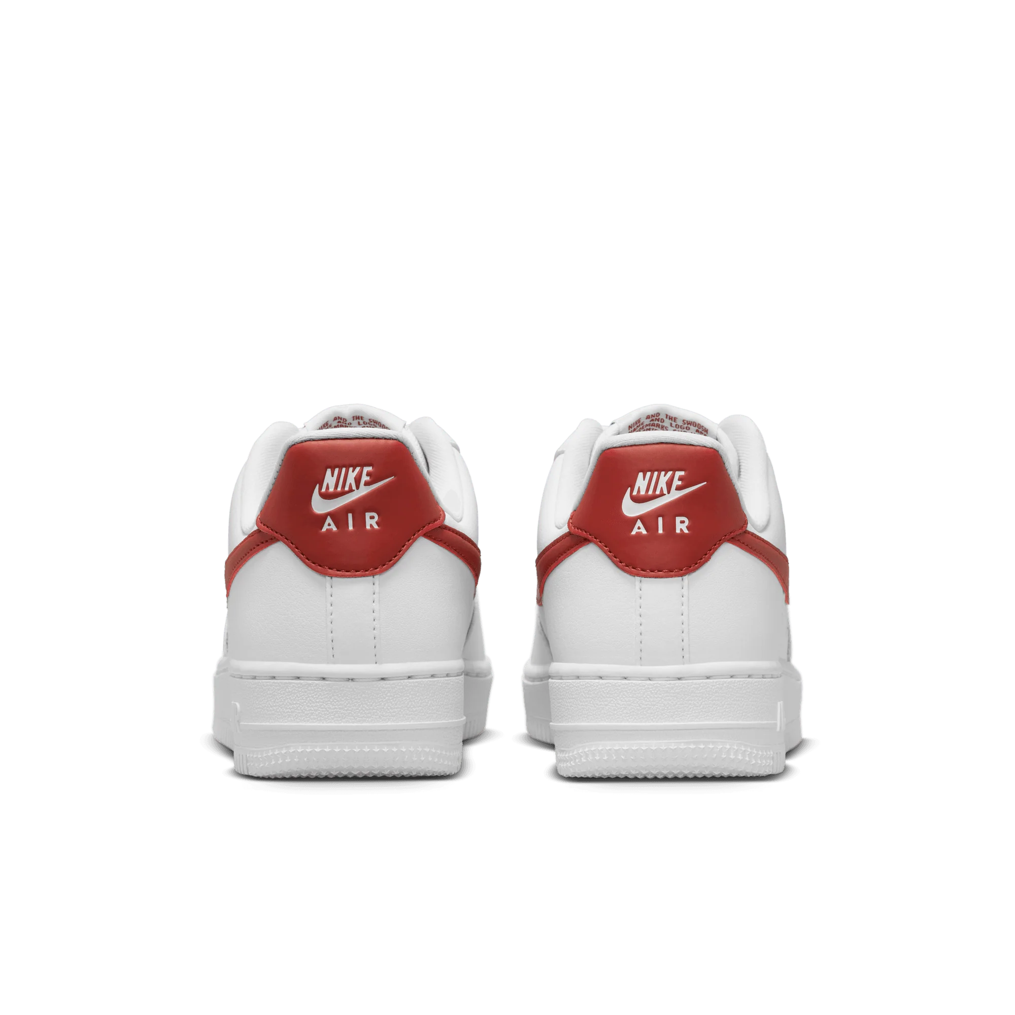 WMNS AIR FORCE 1 `07 - WHITE / RUGGED ORANGE - Image 4