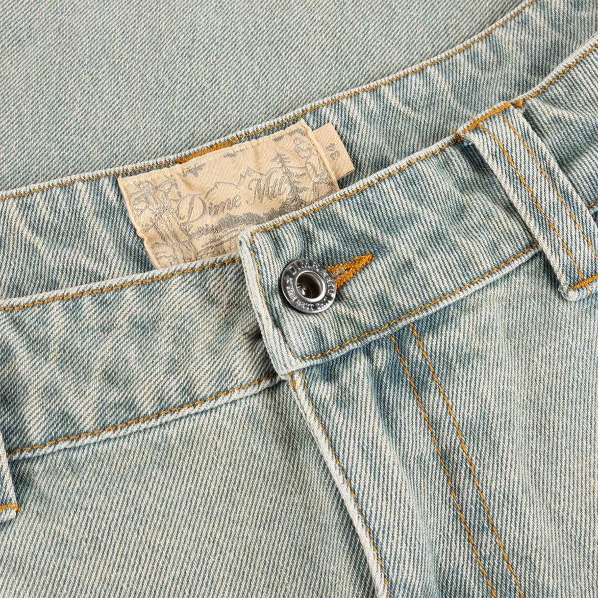 BAGGY DENIM PANTS - SANDBLASTED SKY BLUE - Image 4