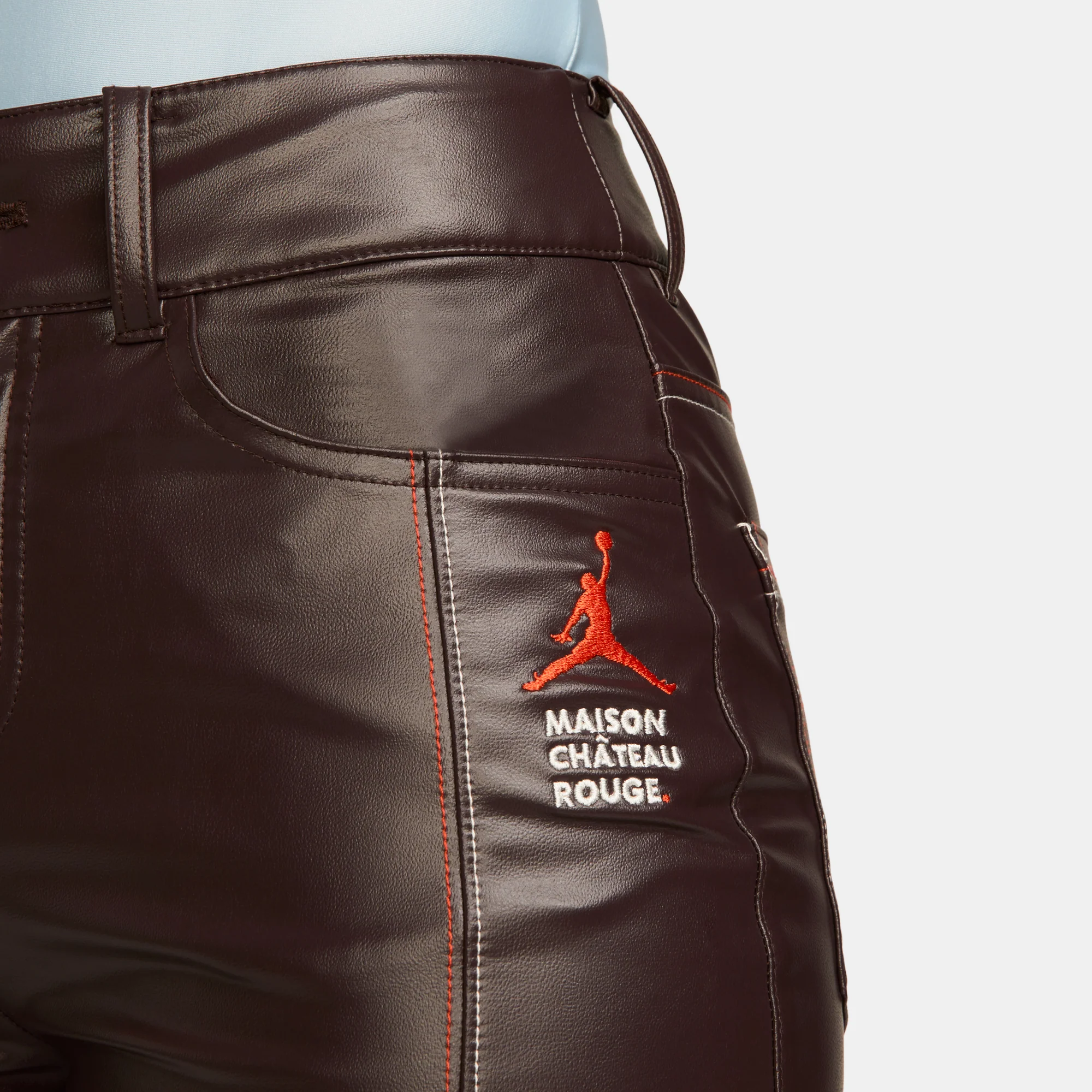 MCR X AIR JORDAN WOMEN`S SRT PANTS - BROWN BASALT - Image 3
