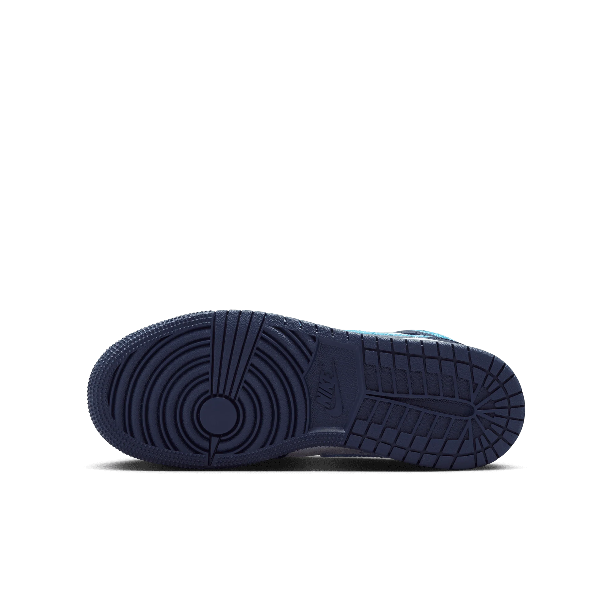 AIR JORDAN 1 MID (GS) - OBSIDIAN / DARK POWDER BLUE - Image 6