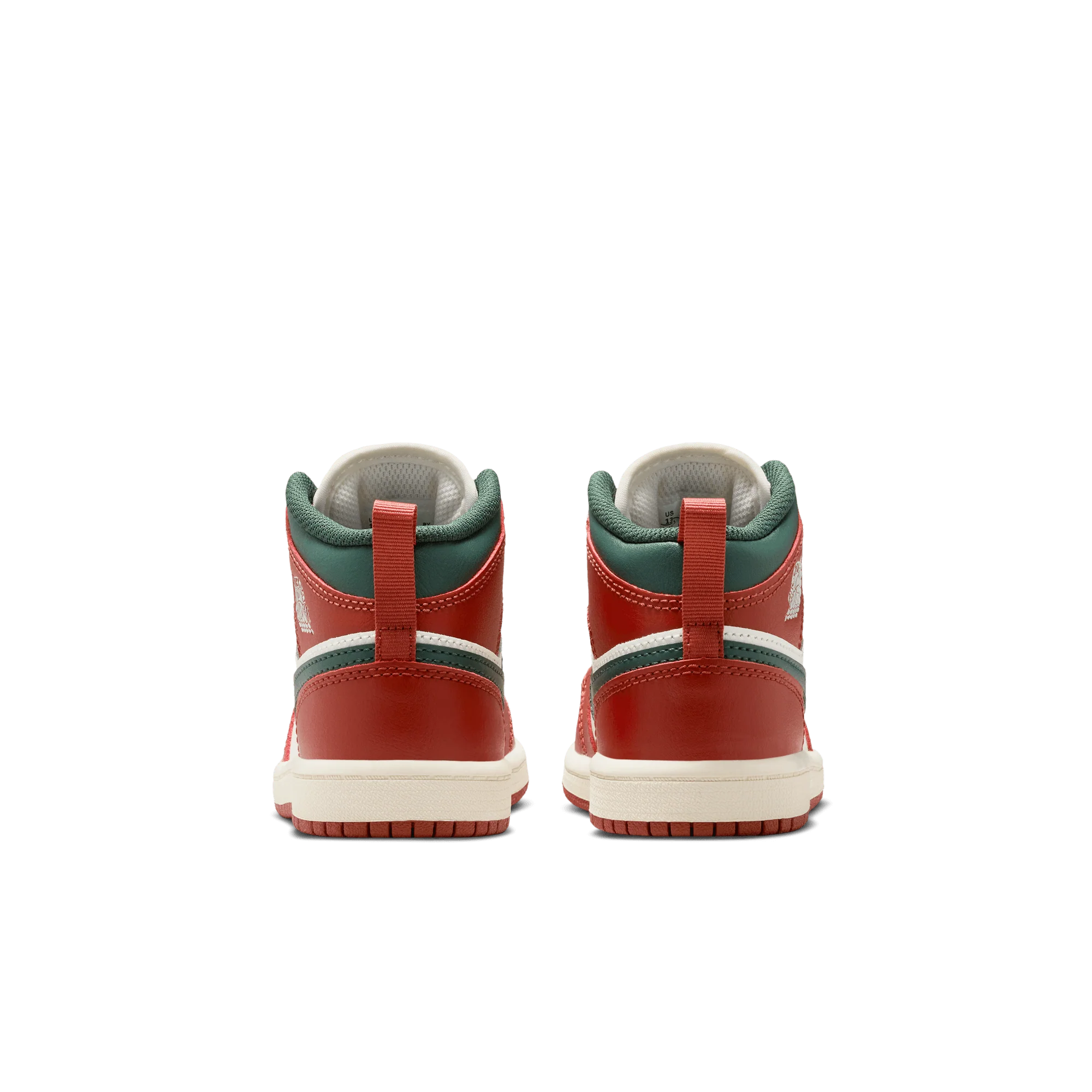 JORDAN 1 MID (PS) - SAIL / MIDNIGHT GREEN / REDSTONE - Image 4