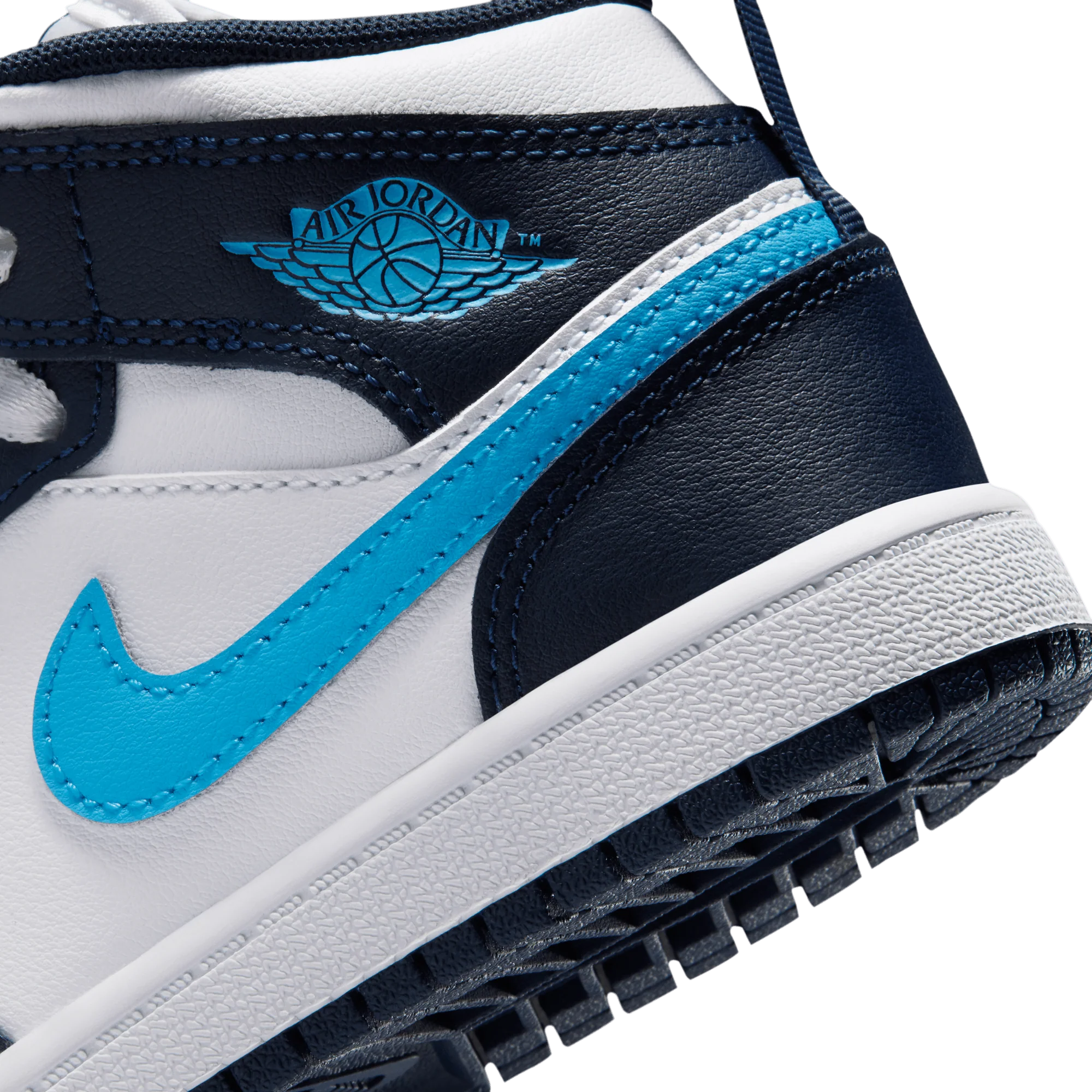 JORDAN 1 MID (PS) - OBSIDIAN / DARK POWDER BLUE - Image 8