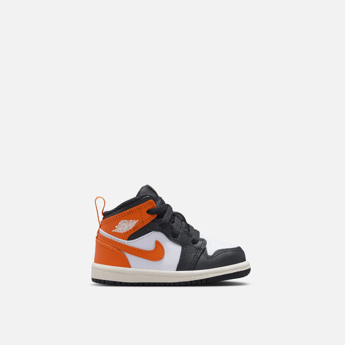 JORDAN 1 MID (TD) - STARFISH / WHITE / BLACK