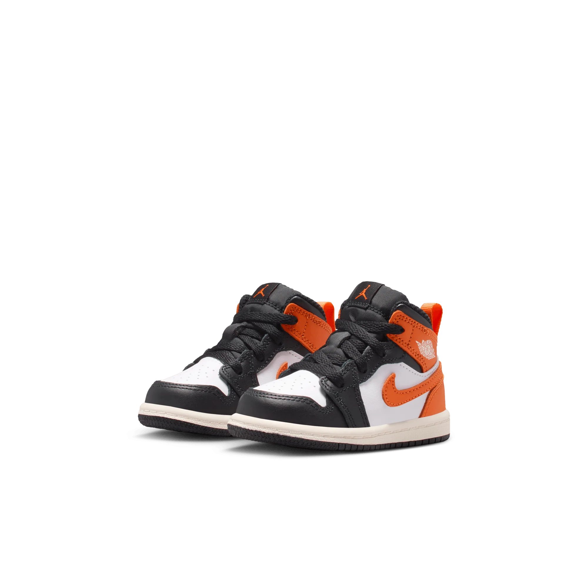 JORDAN 1 MID (TD) - STARFISH / WHITE / BLACK - Image 2