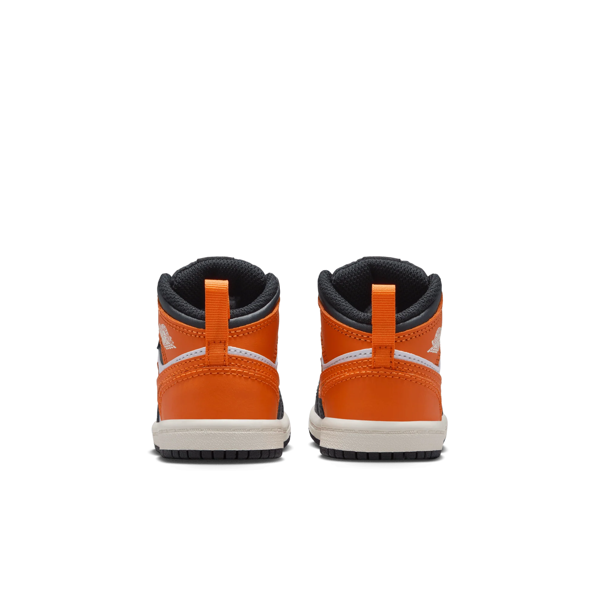 JORDAN 1 MID (TD) - STARFISH / WHITE / BLACK - Image 4