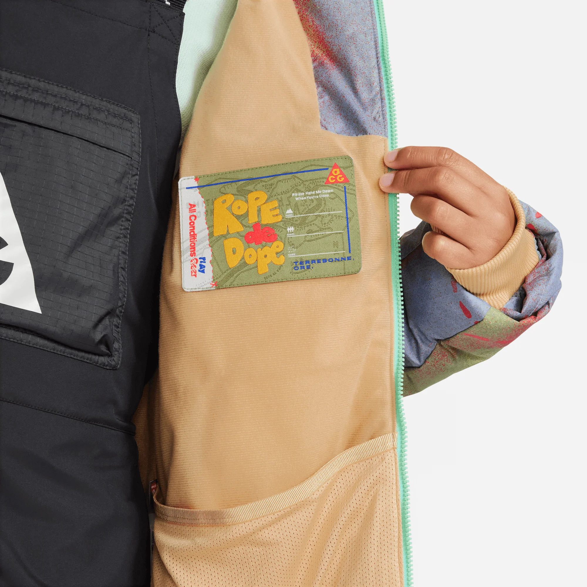 ACG STORM KIDS ROPE DE DOPE JACKET - MULTI - Image 5