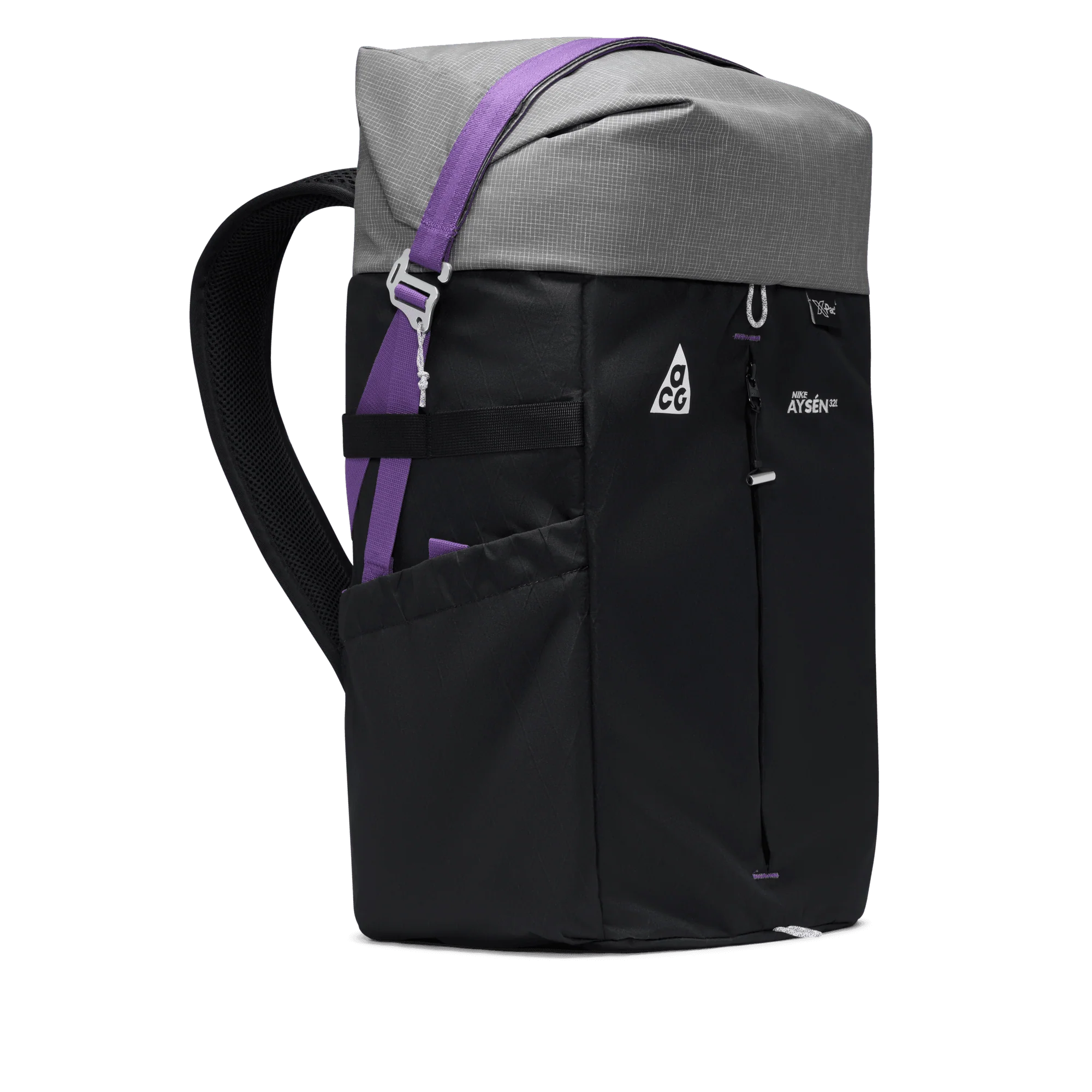 NIKE ACG BACKPACK AYSEN DAY PACK (32L) - BLACK / PURPLE - Image 3