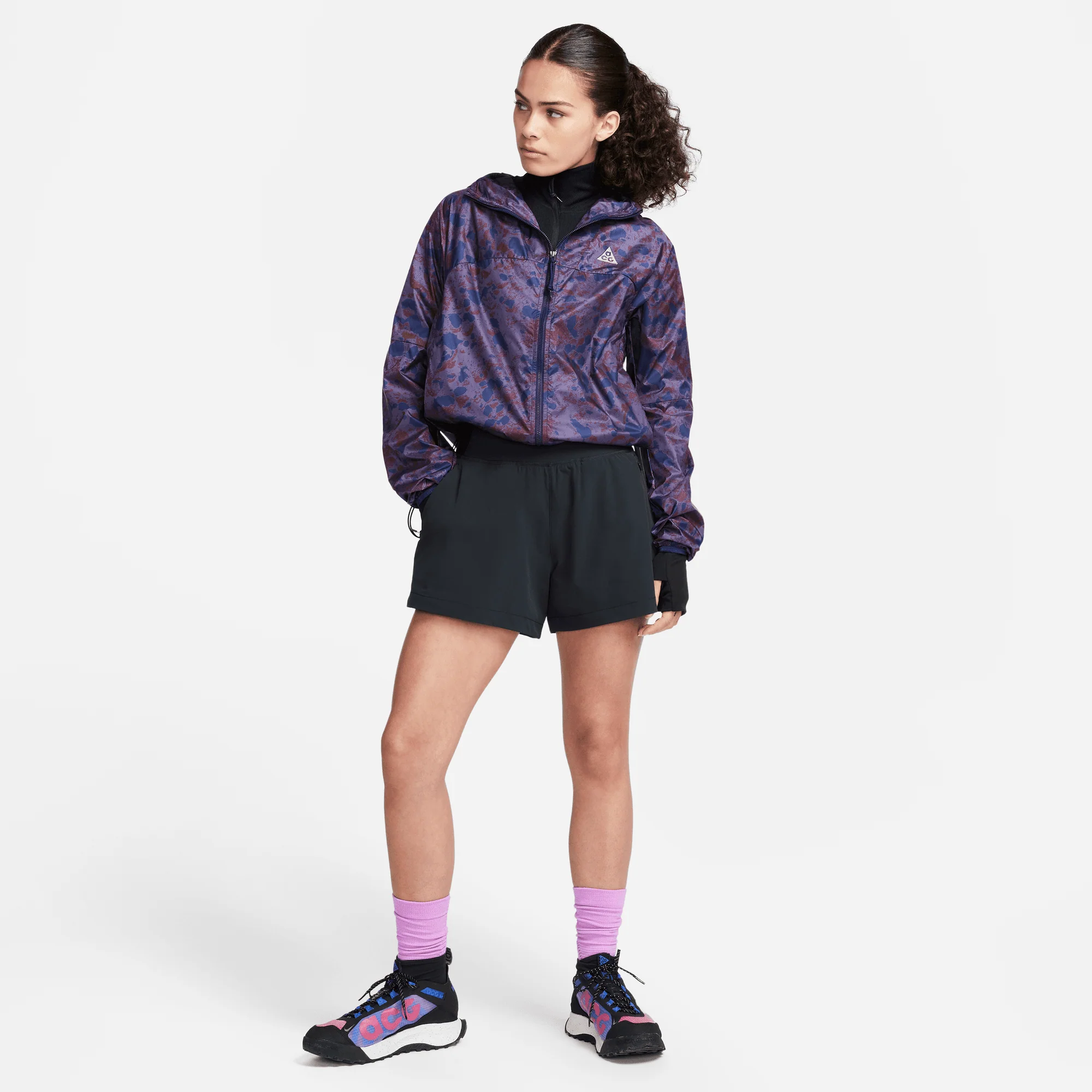 WOMENS ACG SHORTS - BLACK - Image 8