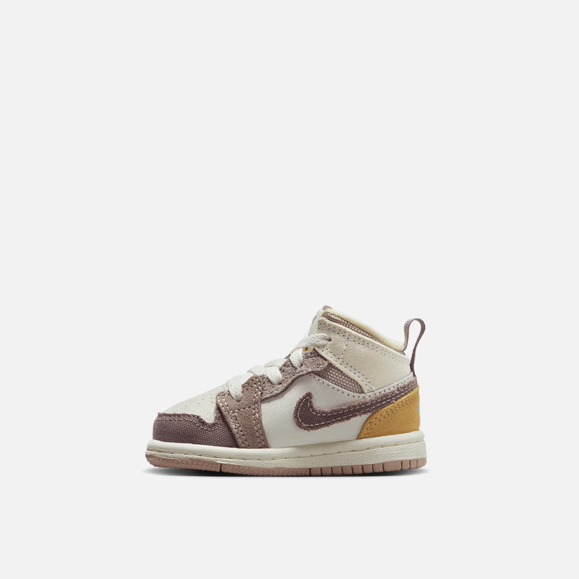 AIR JORDAN 1 MID SE CRAFT (TD) - SAIL / TAUPE - Image 4