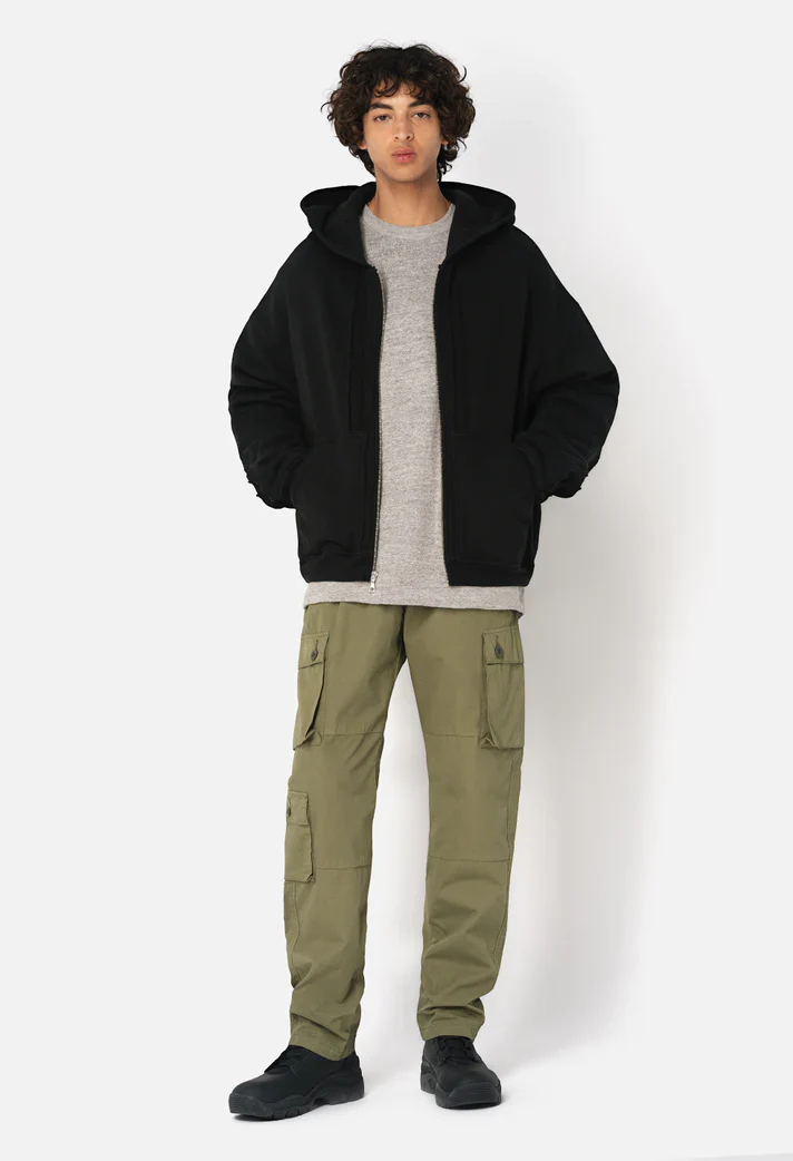 DESERT TECHNO UTILITY PANTS - OLIVE - Image 2