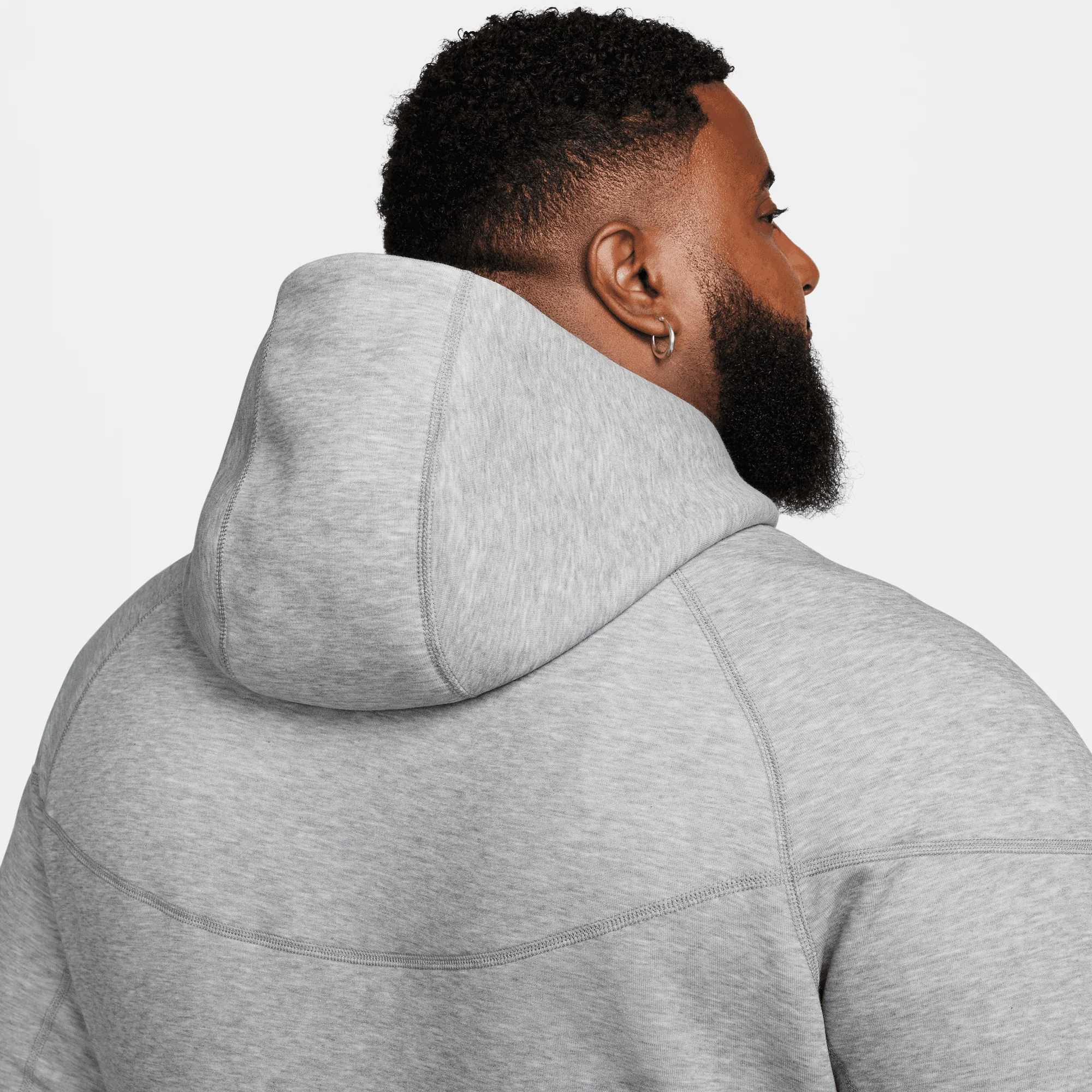 TECH FLEECE FULL-ZIP HOODIE - GRAPHITE - Image 15