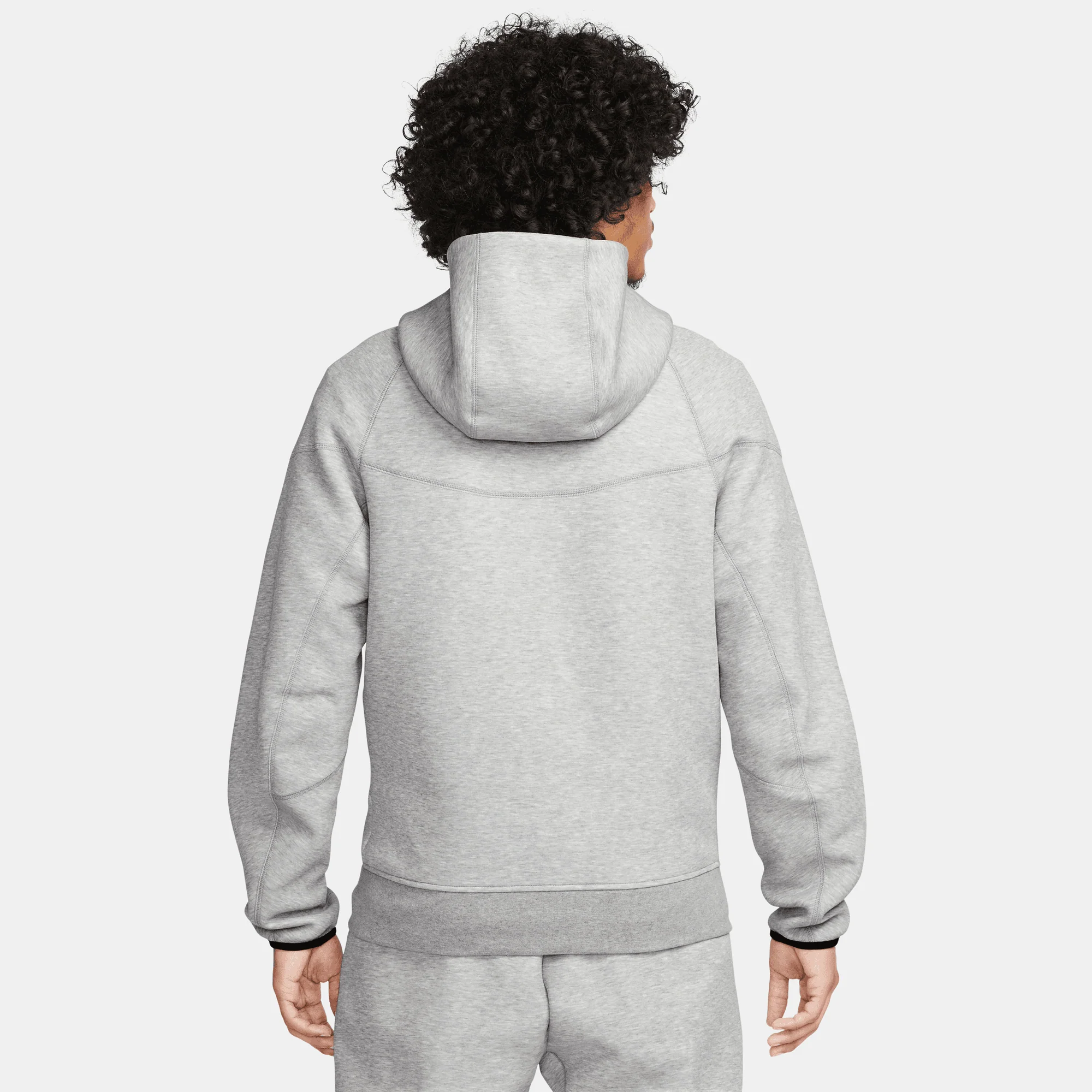 TECH FLEECE FULL-ZIP HOODIE - GRAPHITE - Image 2