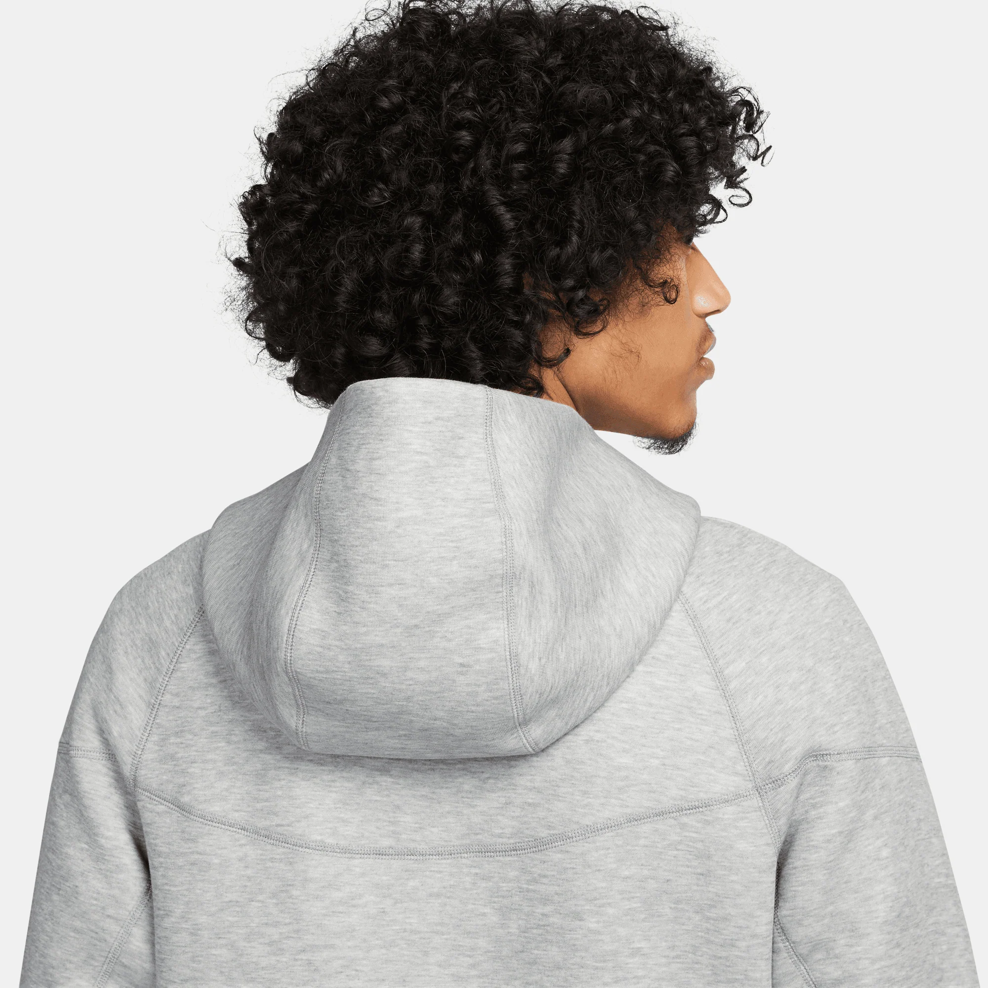 TECH FLEECE FULL-ZIP HOODIE - GRAPHITE - Image 6
