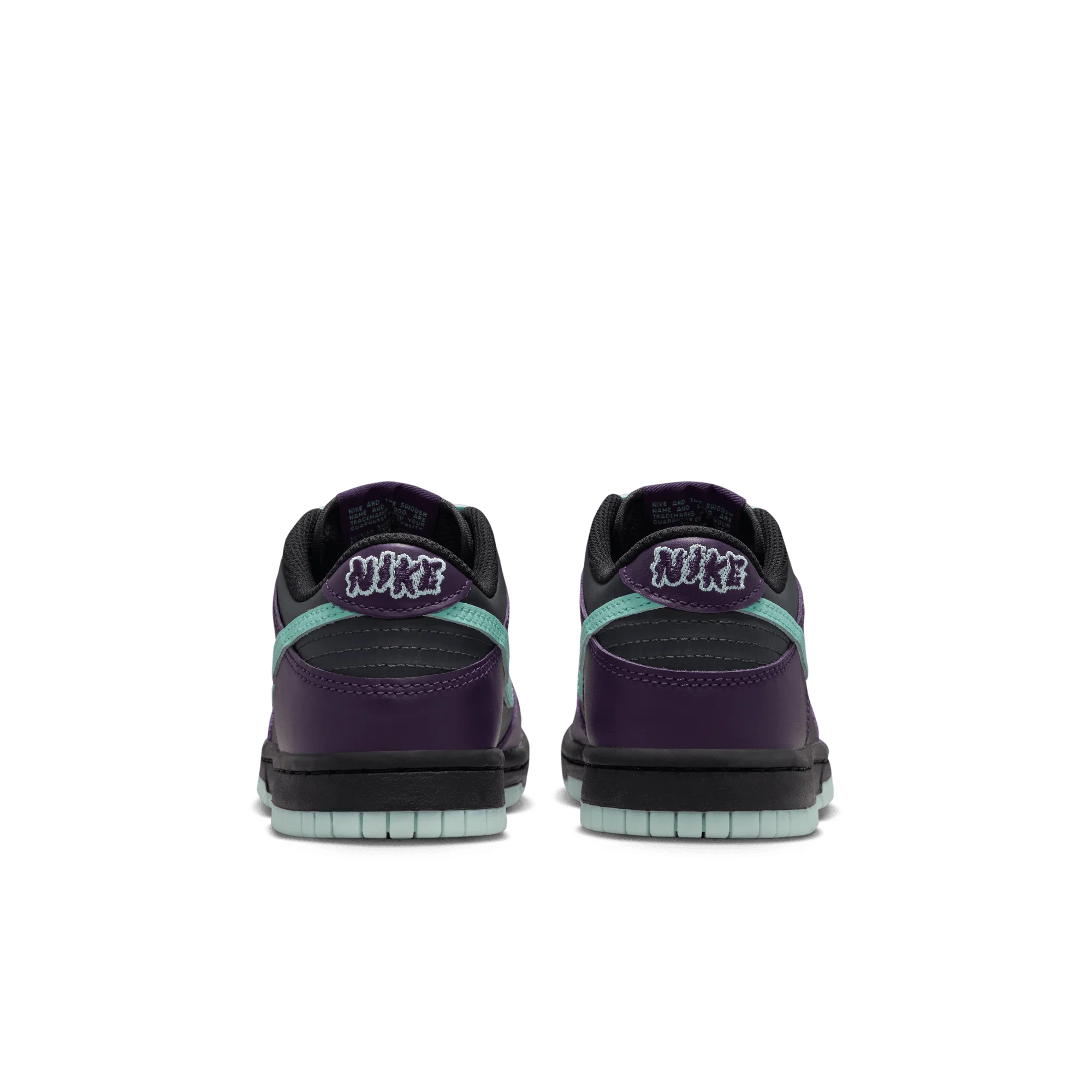 DUNK LOW (GS) - DARK SMOKE GREY / ARTISAN TEAL - Image 4