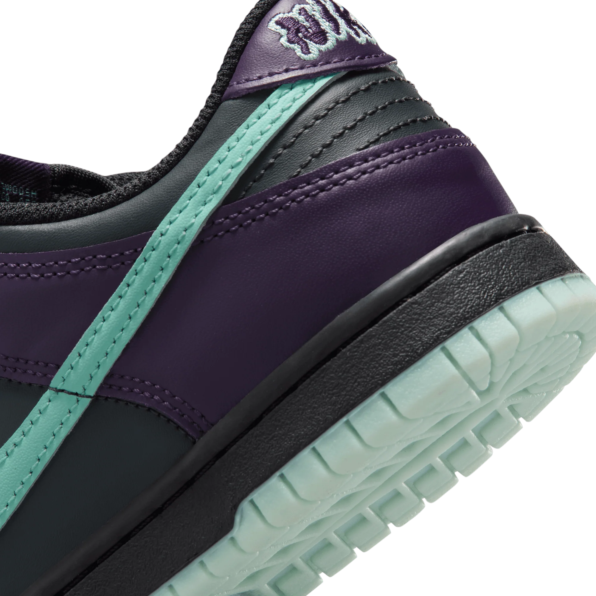 DUNK LOW (GS) - DARK SMOKE GREY / ARTISAN TEAL - Image 8