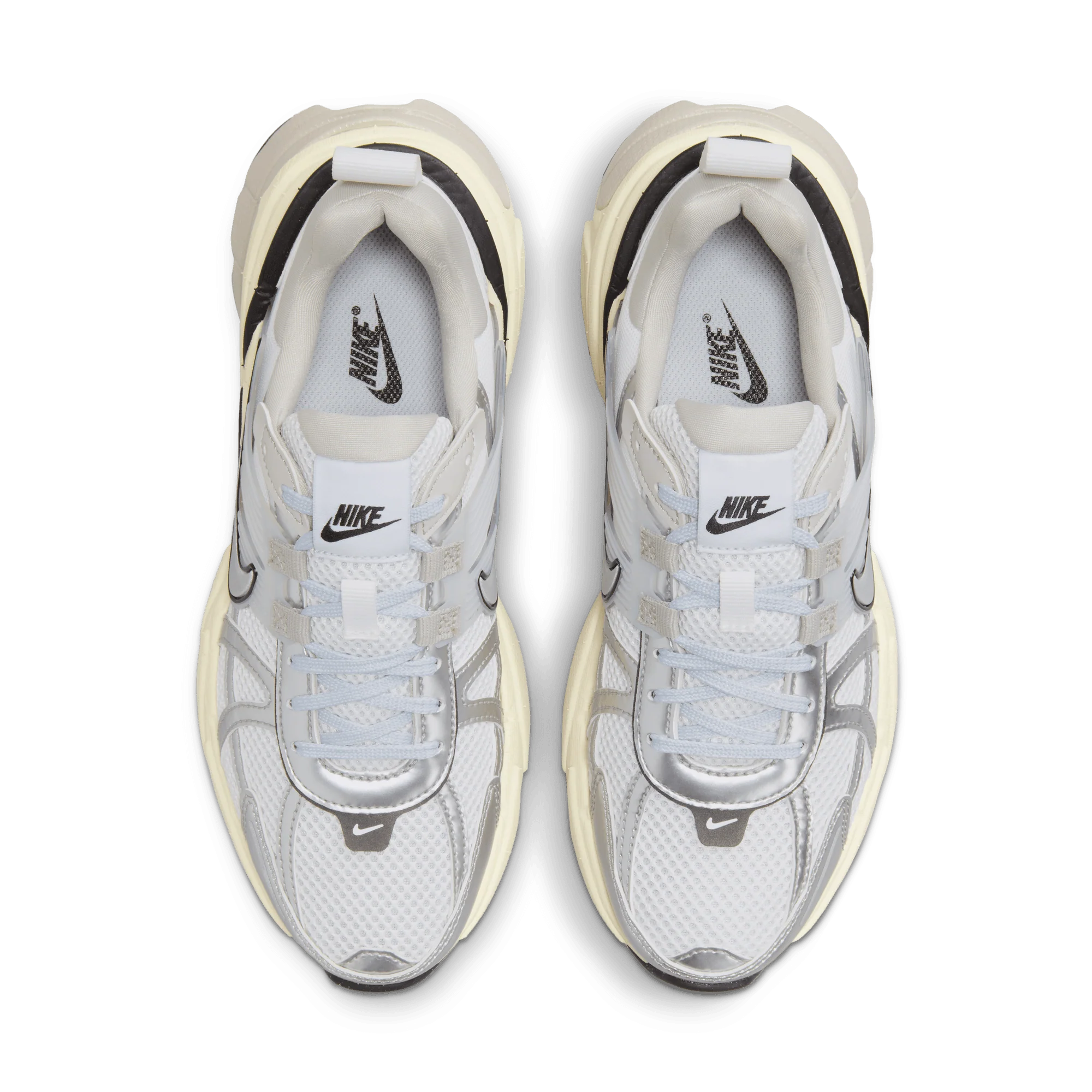 WMNS V2K RUN - SUMMIT WHITE / METALLIC SILVER - Image 2