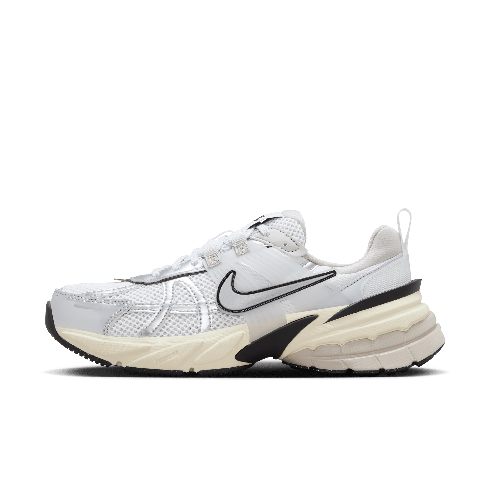 WMNS V2K RUN - SUMMIT WHITE / METALLIC SILVER - Image 3