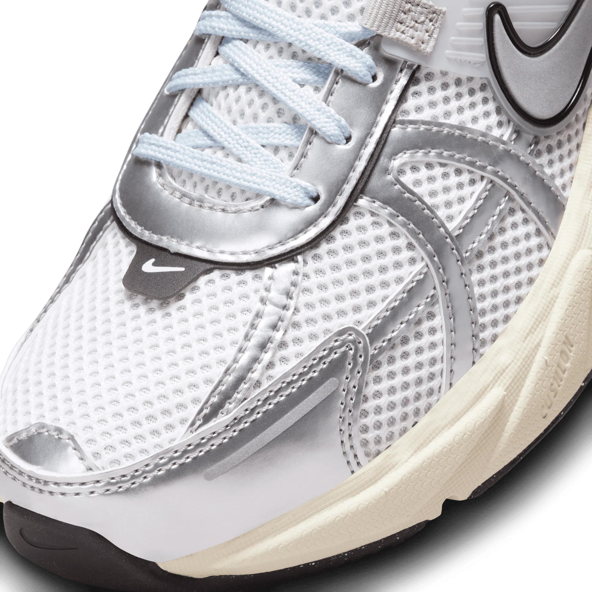 WMNS V2K RUN - SUMMIT WHITE / METALLIC SILVER - Image 7