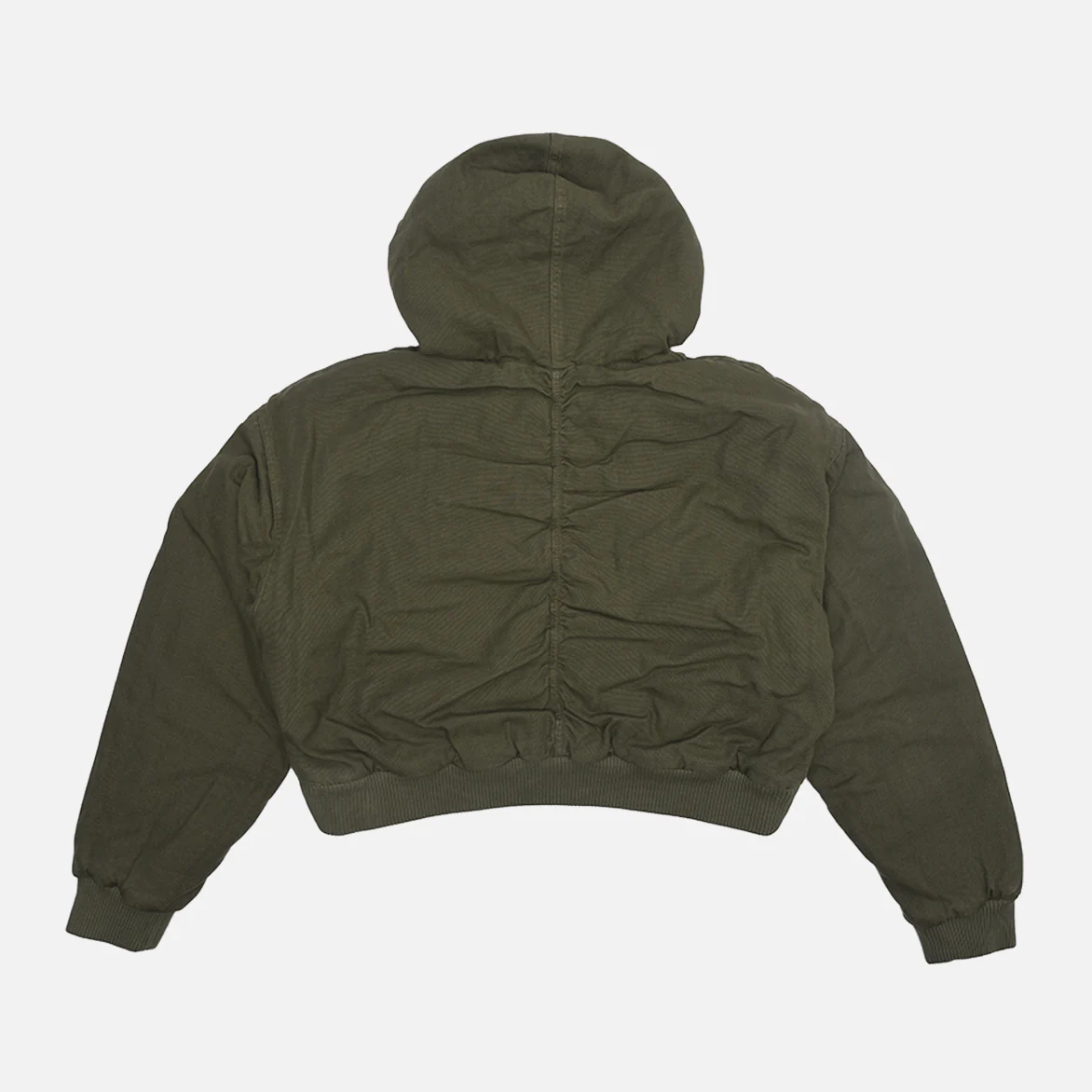 TRAVIS SCOTT X AIR JORDAN WMNS HOODED CANVAS JACKET - CARGO KHAKI - Image 2