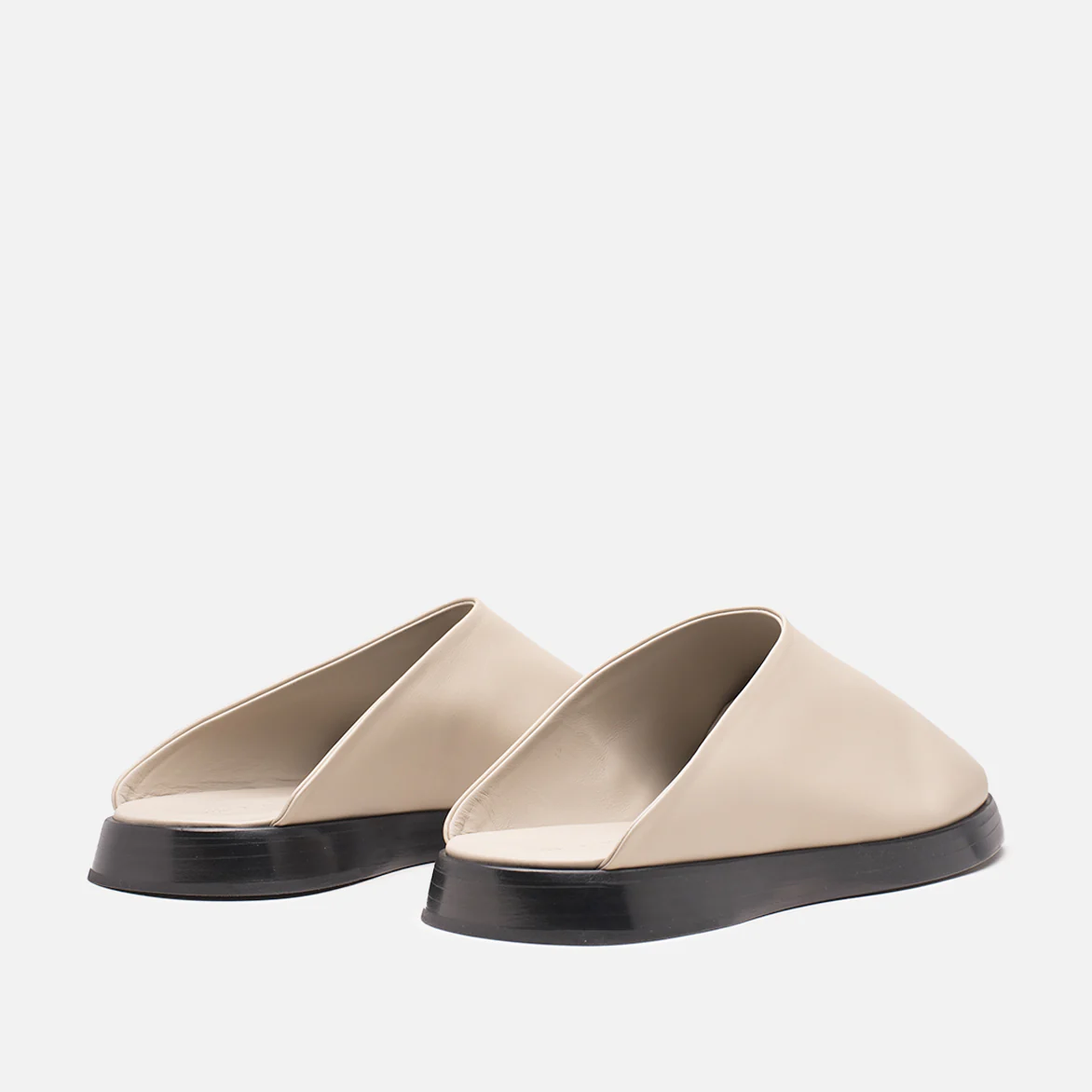 BACKLESS MULE - TAUPE - Image 3