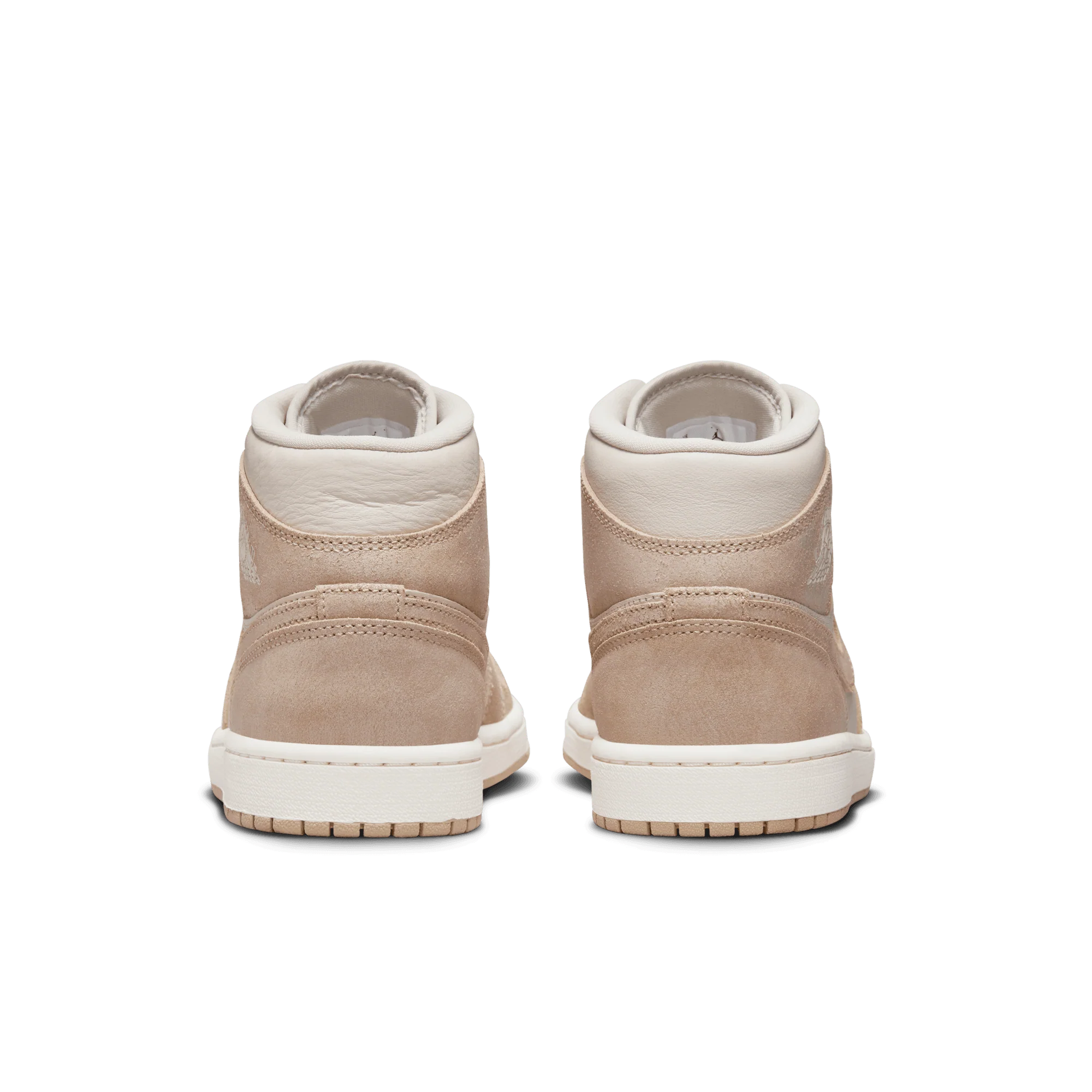 WMNS AIR JORDAN 1 MID SE - LIGHT BROWN / SAIL - Image 2