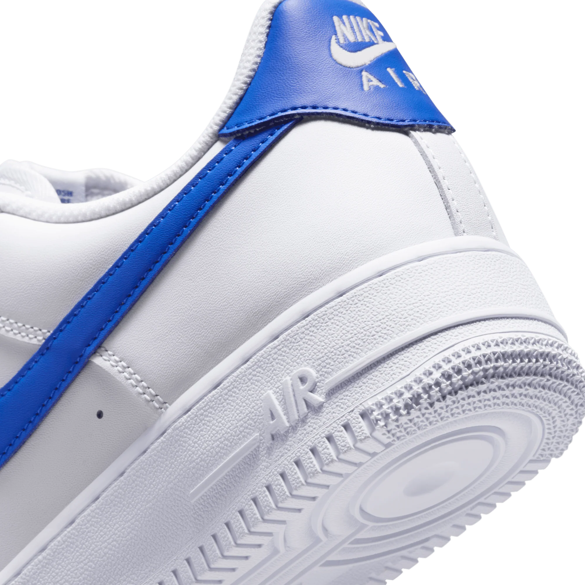 AIR FORCE 1 `07 - WHITE / HYPER ROYAL - Image 8