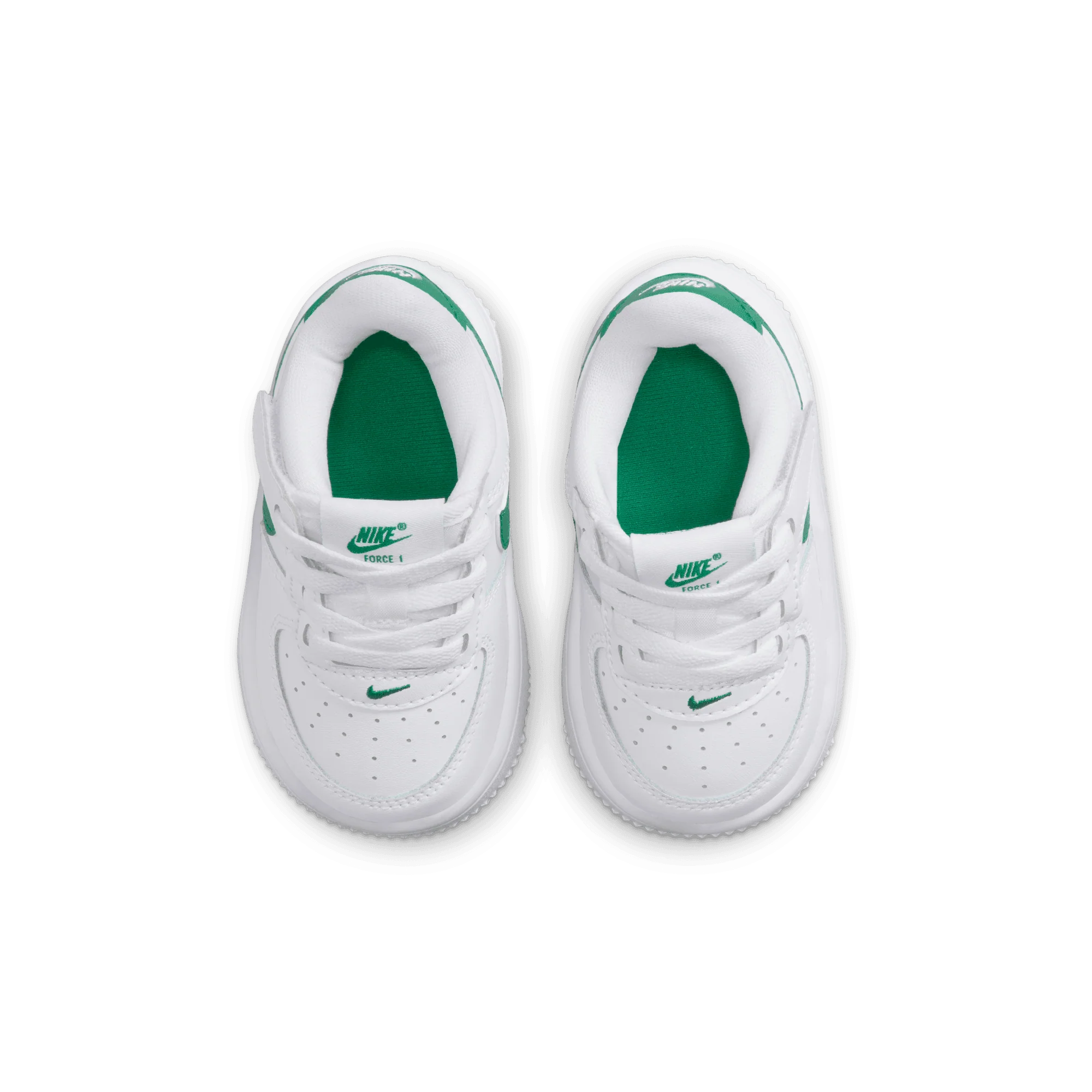 FORCE 1 LOW EASYON (TD) - WHITE / MALACHITE GREEN - Image 5